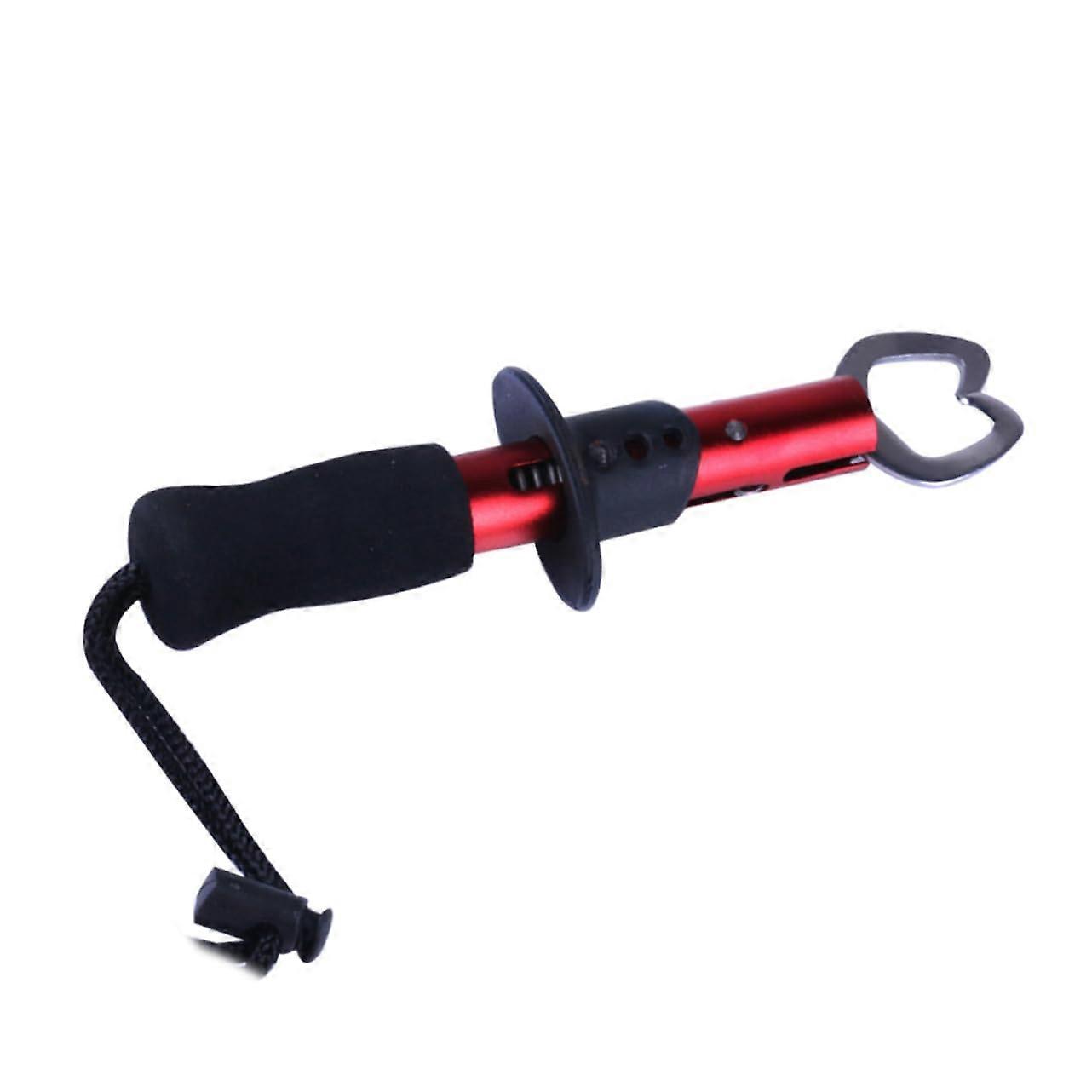 Fisch Kontrollgeraet Zange Fish Control Tool Pliers For Carp Fishing Bait Clamp Metal Red Model 1