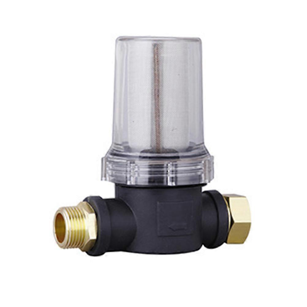 Threaded Water Inlet Filter Plastic Washing Machine Quick Connector Essential for Households in Remote Areas Black 1Set