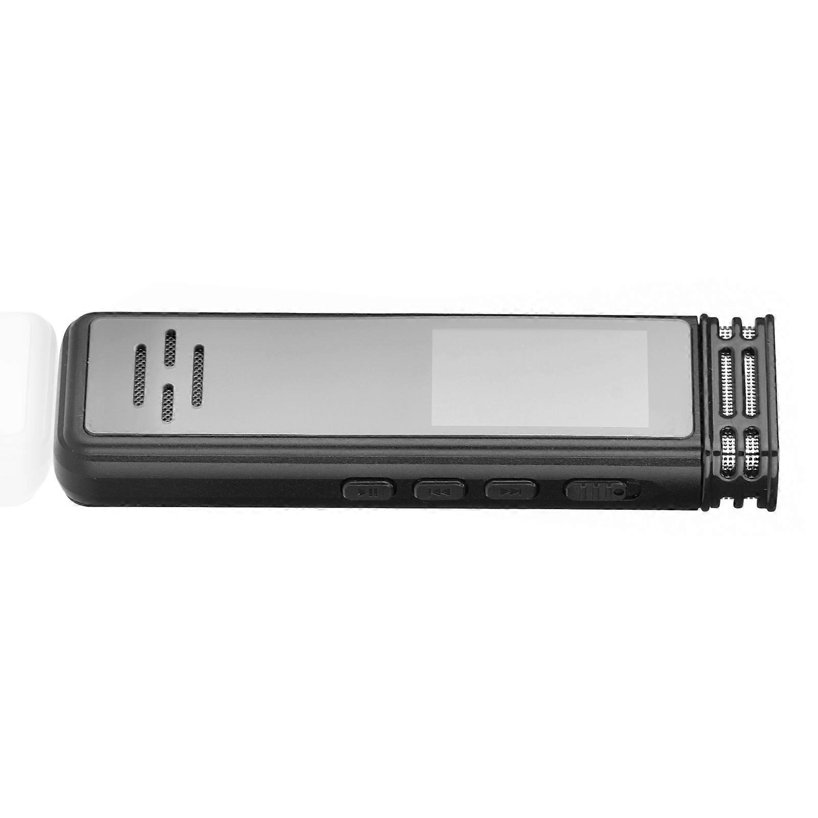 High Capacity Voice Operated Recorder Recording Pen Double Noise Reduction MP3 Player for Professionals Black Multicolor