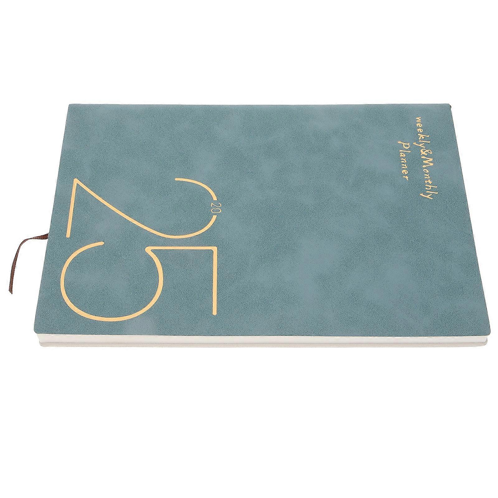 Skyblue Portable Planner Organizer with Modern Style for Daily Use Paper 2025 Planner 8.5 x 11 inches