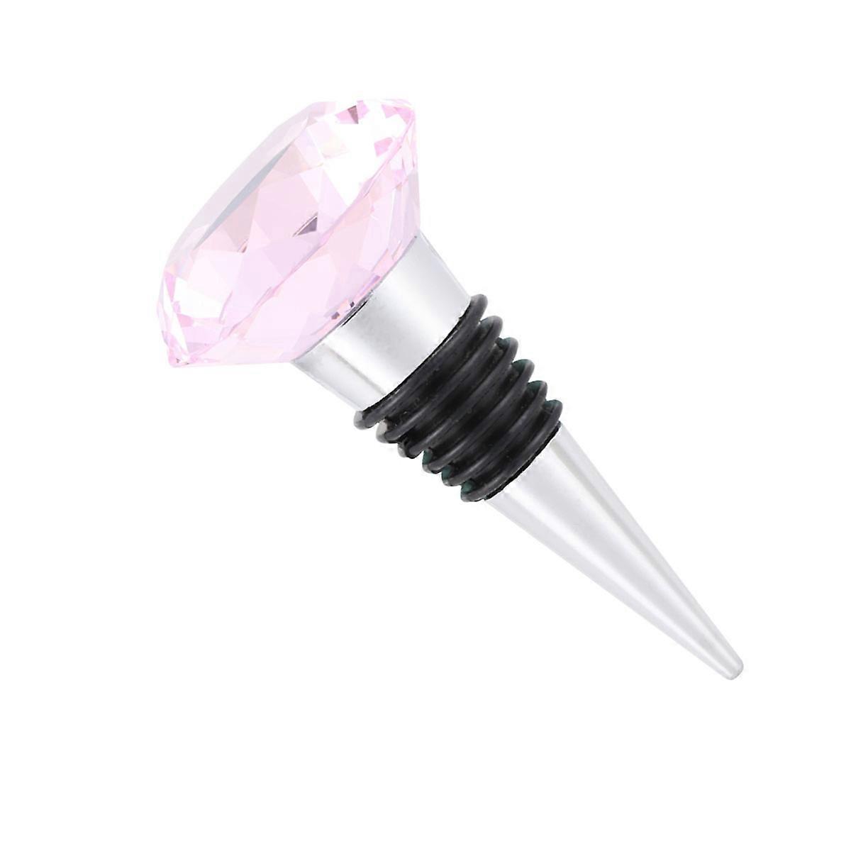 Pink Crystal with Silicone Seal for Freshness and Style Perfect for Parties and Gifts