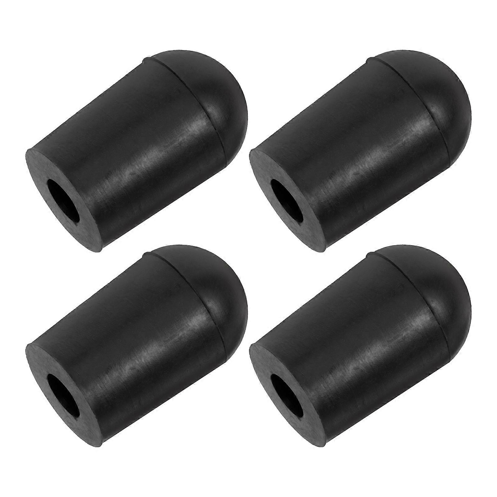 4pcs Bass Cello Endpin Protector Caps Non Slip Durable Tips for Musical Instruments Essential Stability Performance Accessory