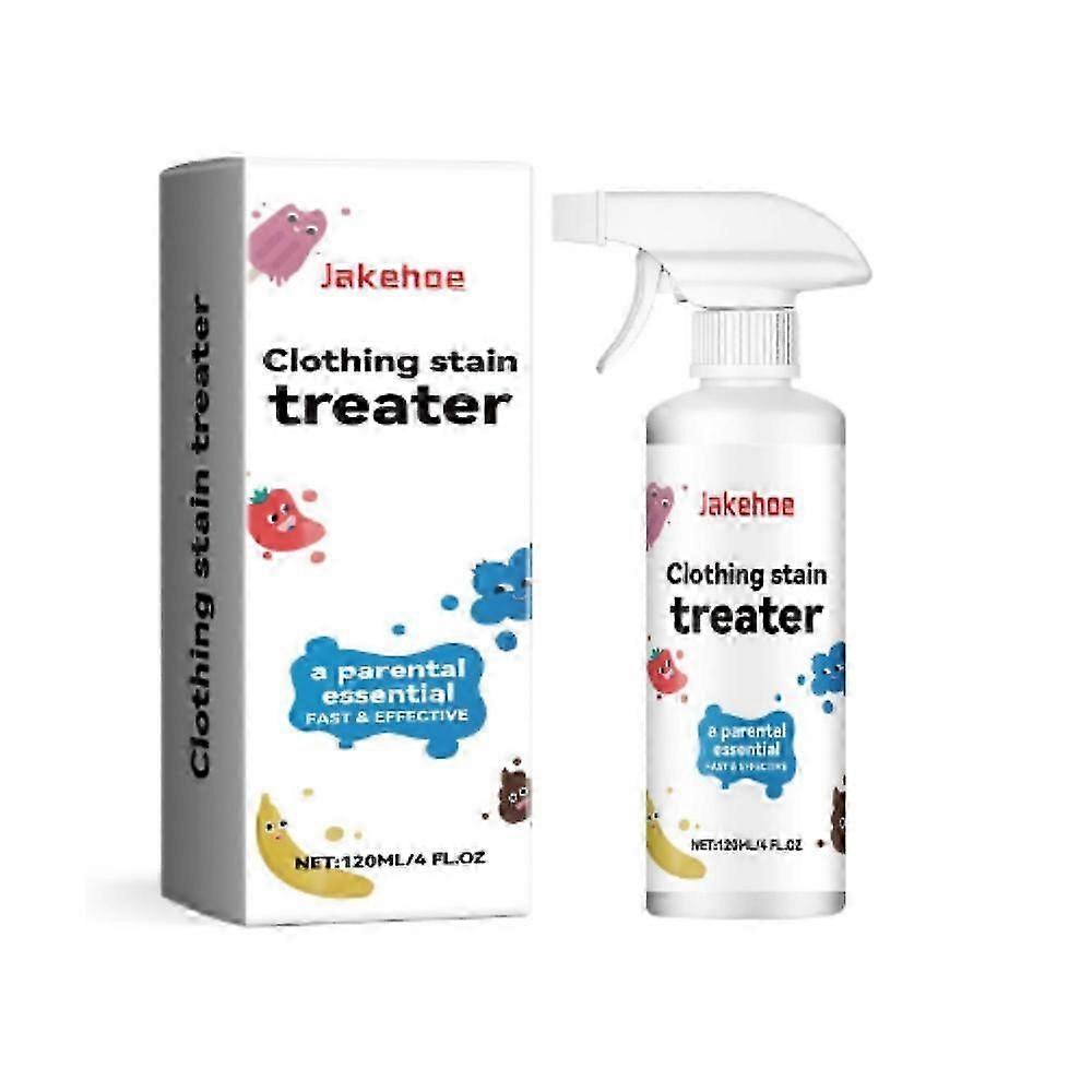 4 FL OZ flekkfjernerspray, flekkbehandler for klesvask, rotete flekkfjerner