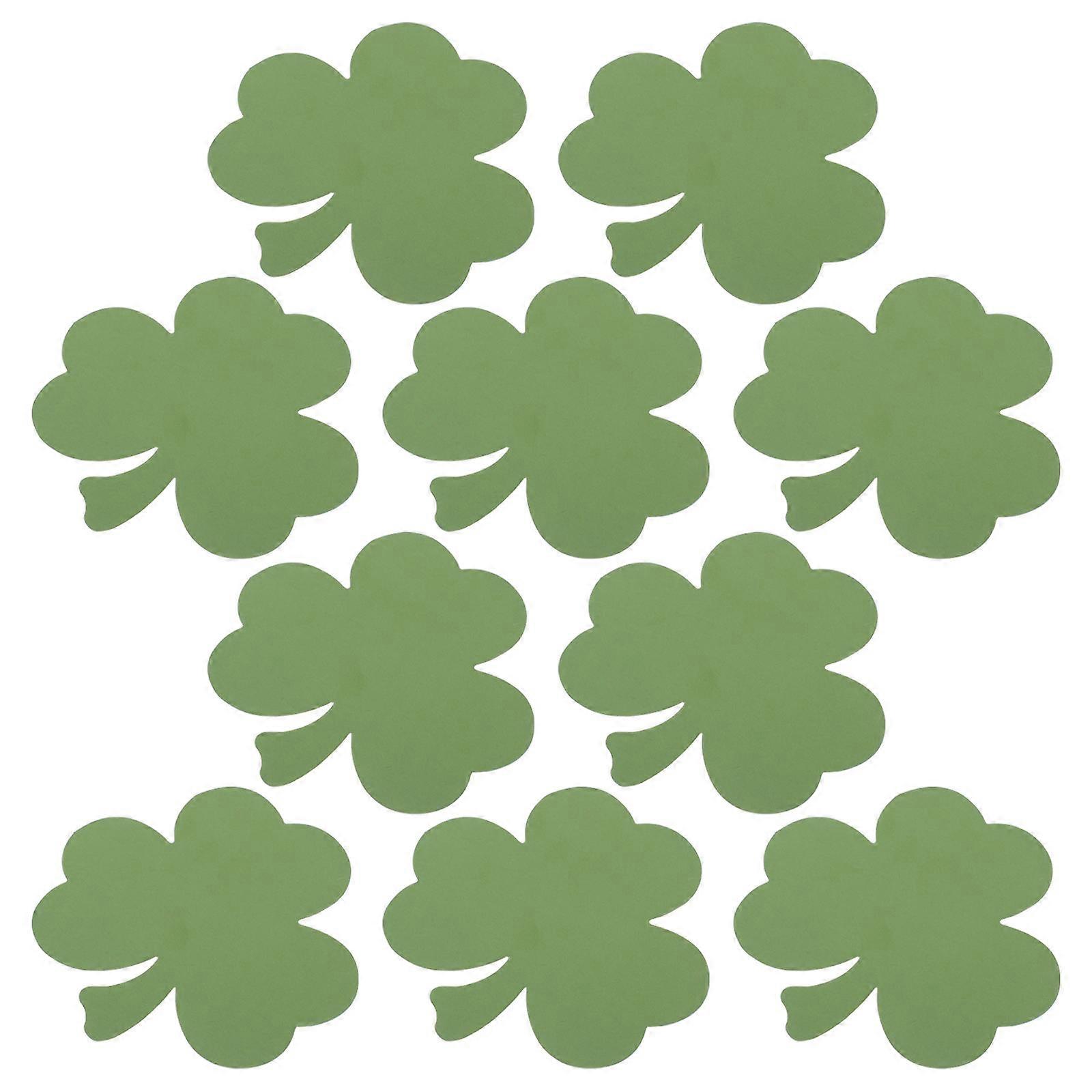 Decorative Leaf Paper Cutouts for Classroom and Home Decoration Green Color Paper Adornments 1 Set