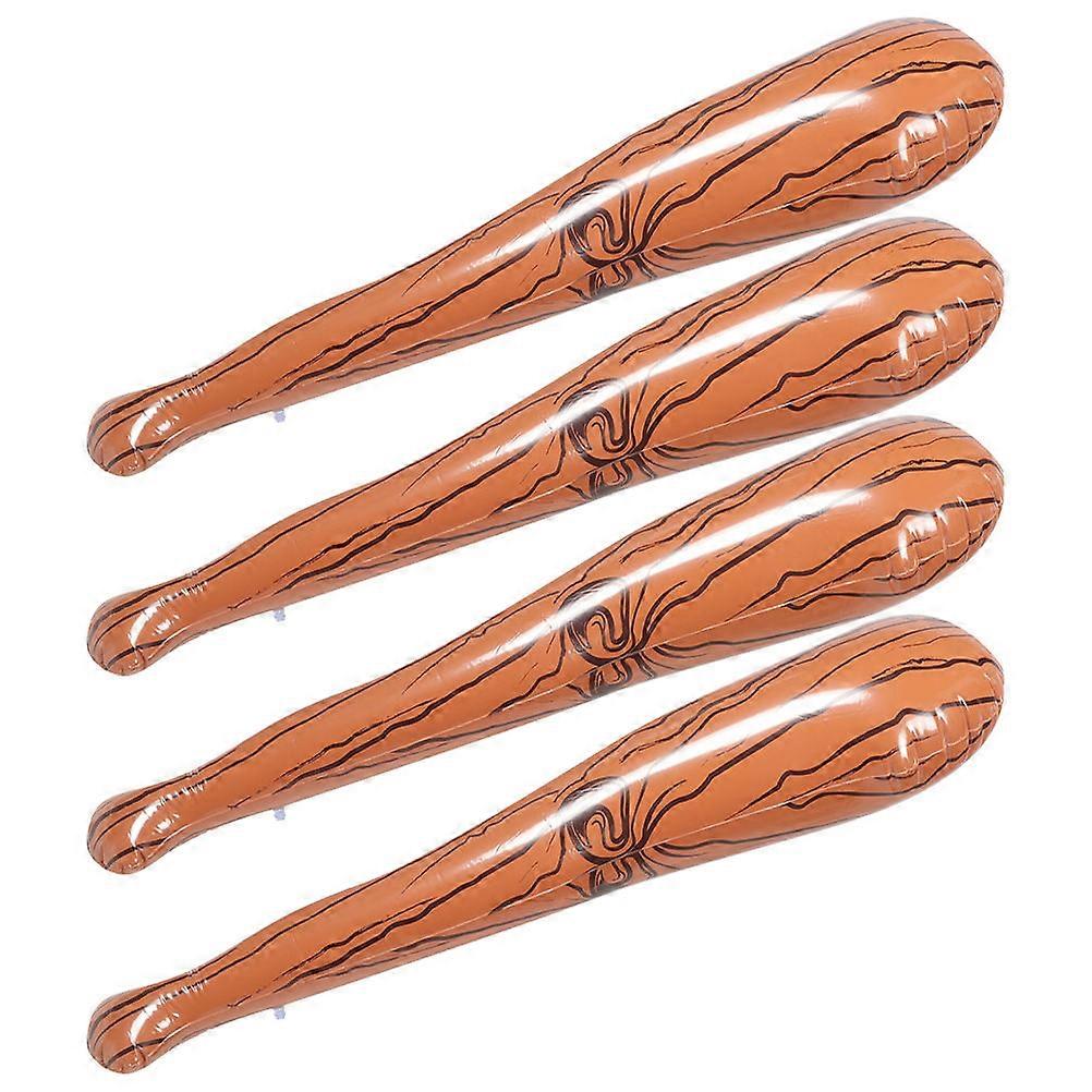 4pcs Durable Inflatable Cheer Sticks for Sports Events, Parties & Outdoor Activities – Grain Bats for Adults