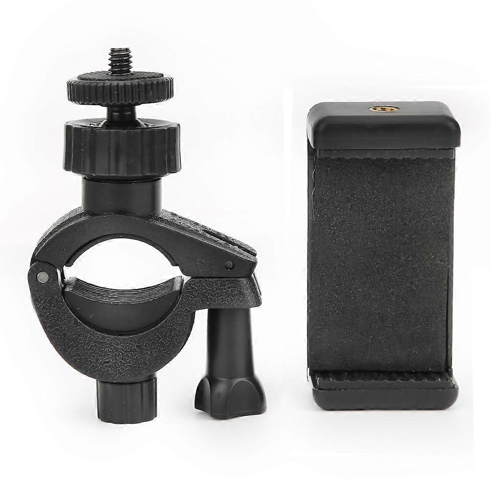 Adjustable Direction Flat Mobile Phone Clip with O Type Fixed Bracket for Cellphone Video Shooting Live Broadcast Using