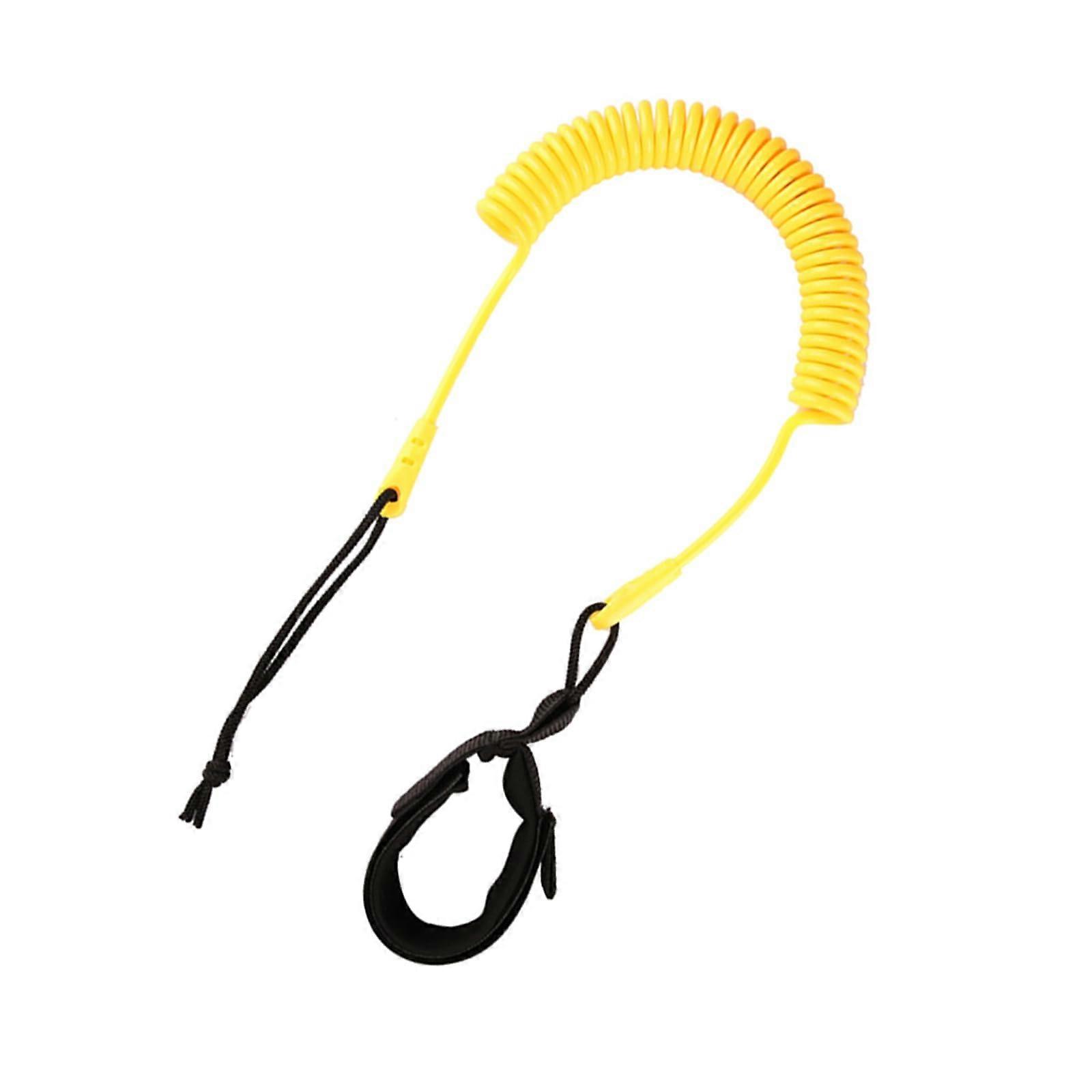 Stand Up Paddleboard Leash, Surfboard Replacement Leash, Coiled SUP Leash, Leg Rope for Shortboard, Longboards