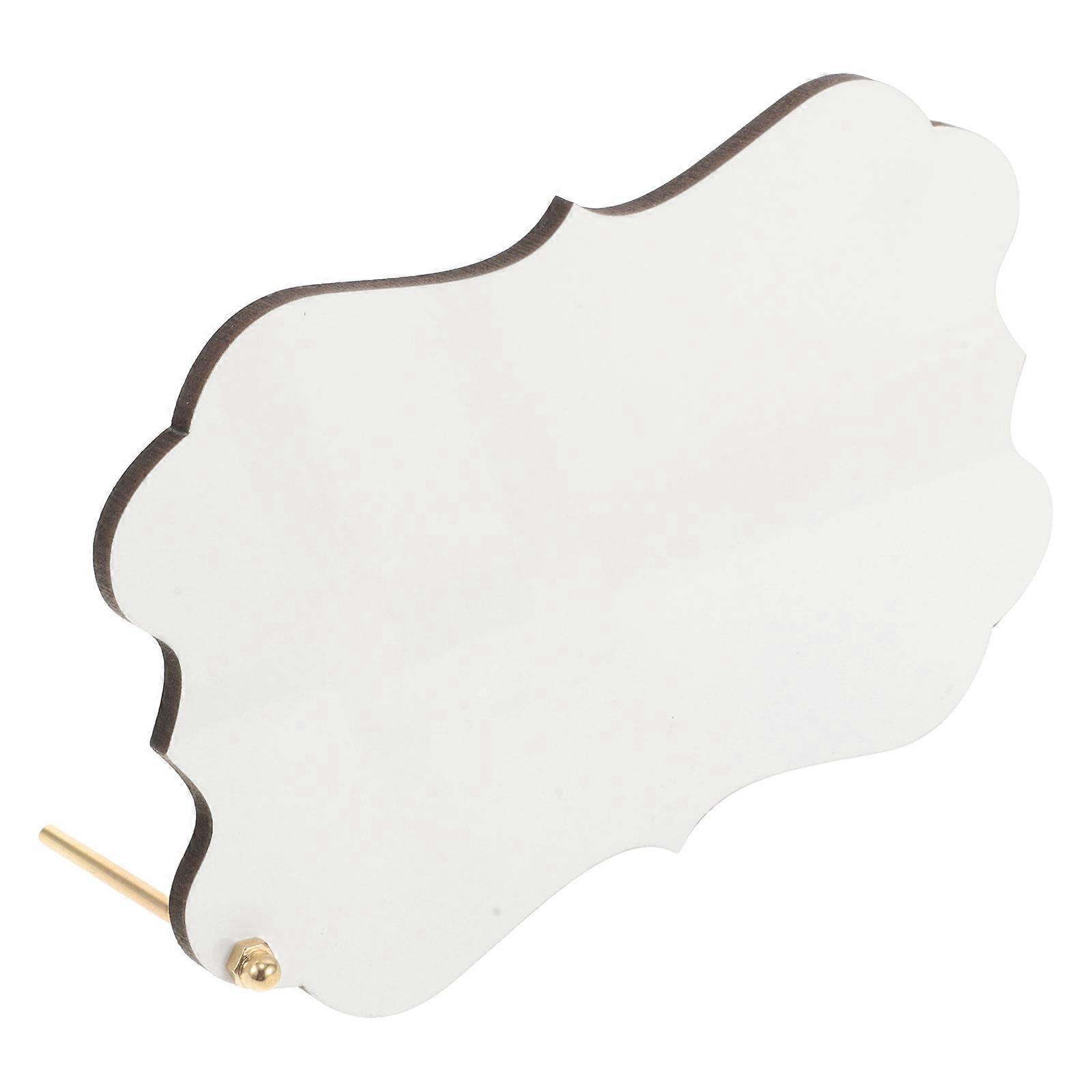 Sublimation Photo Frames Blank Rectangular White Density Board DIY Decoration 1Set