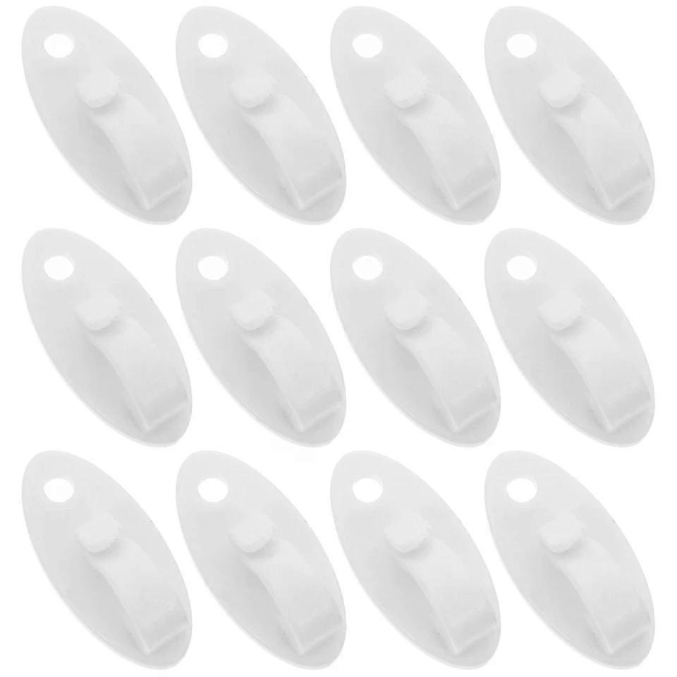 Lighting Hook, 12 Pcs Heavy Duty Thick Plastic Hanging Hangers