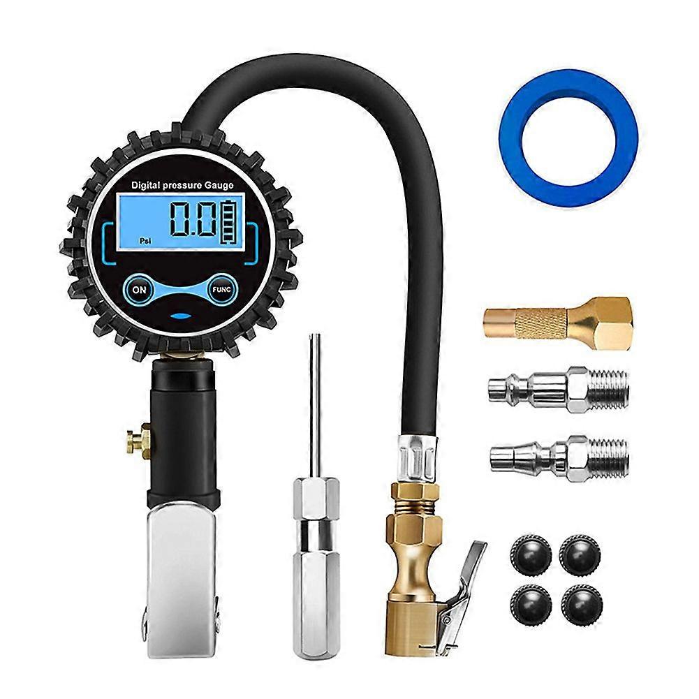 Handheld Auto Tire Inflator with Gauge and TPMS