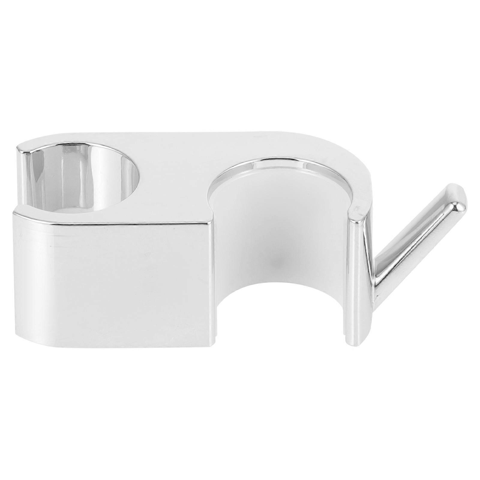 Durable Heavy Duty Shower Tube Hook with Clamp and Punch for Slide Bar – No Drill Design for Home Use