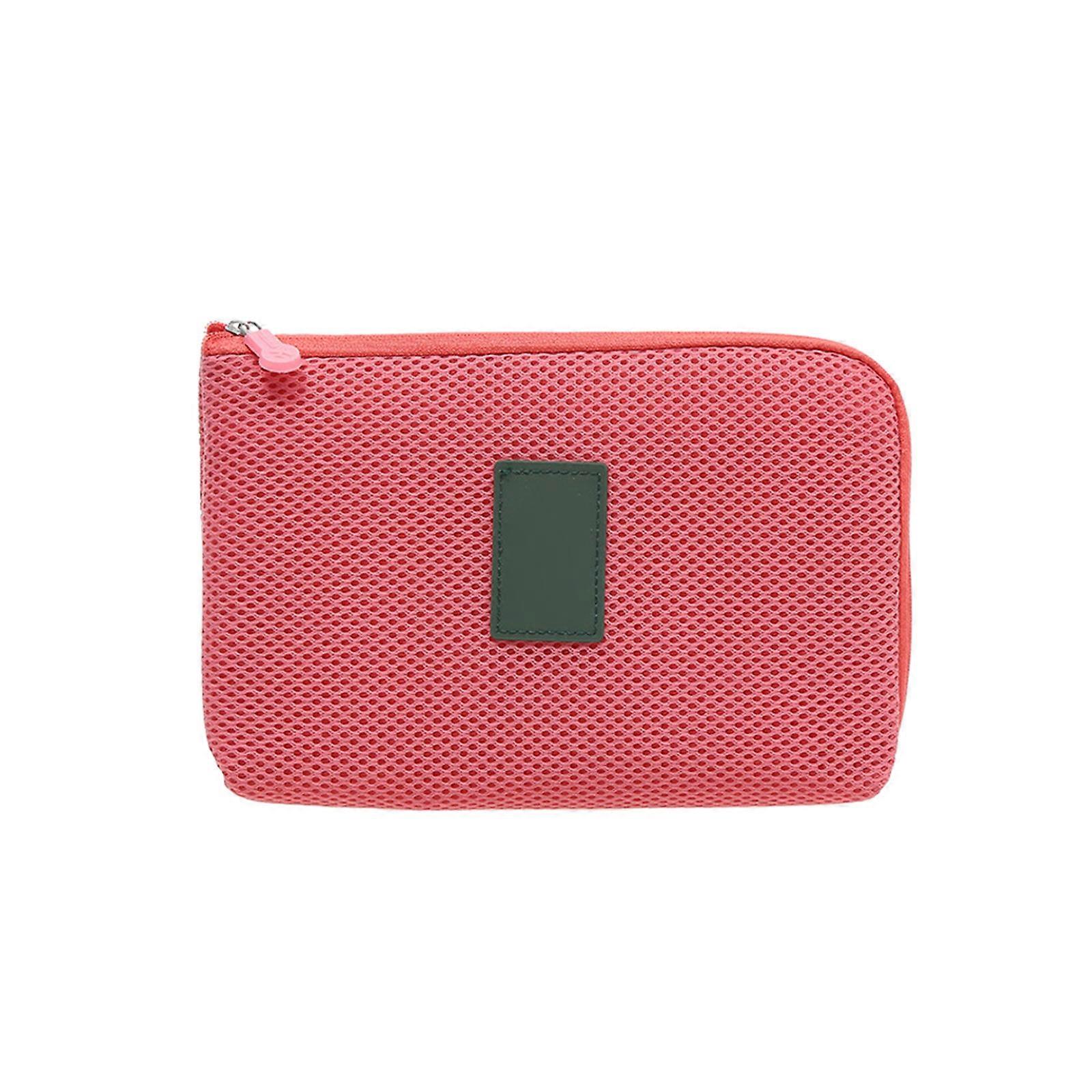 Shockproof Digital Storage Bag for Travel Pouch Small Size Watermelon Red