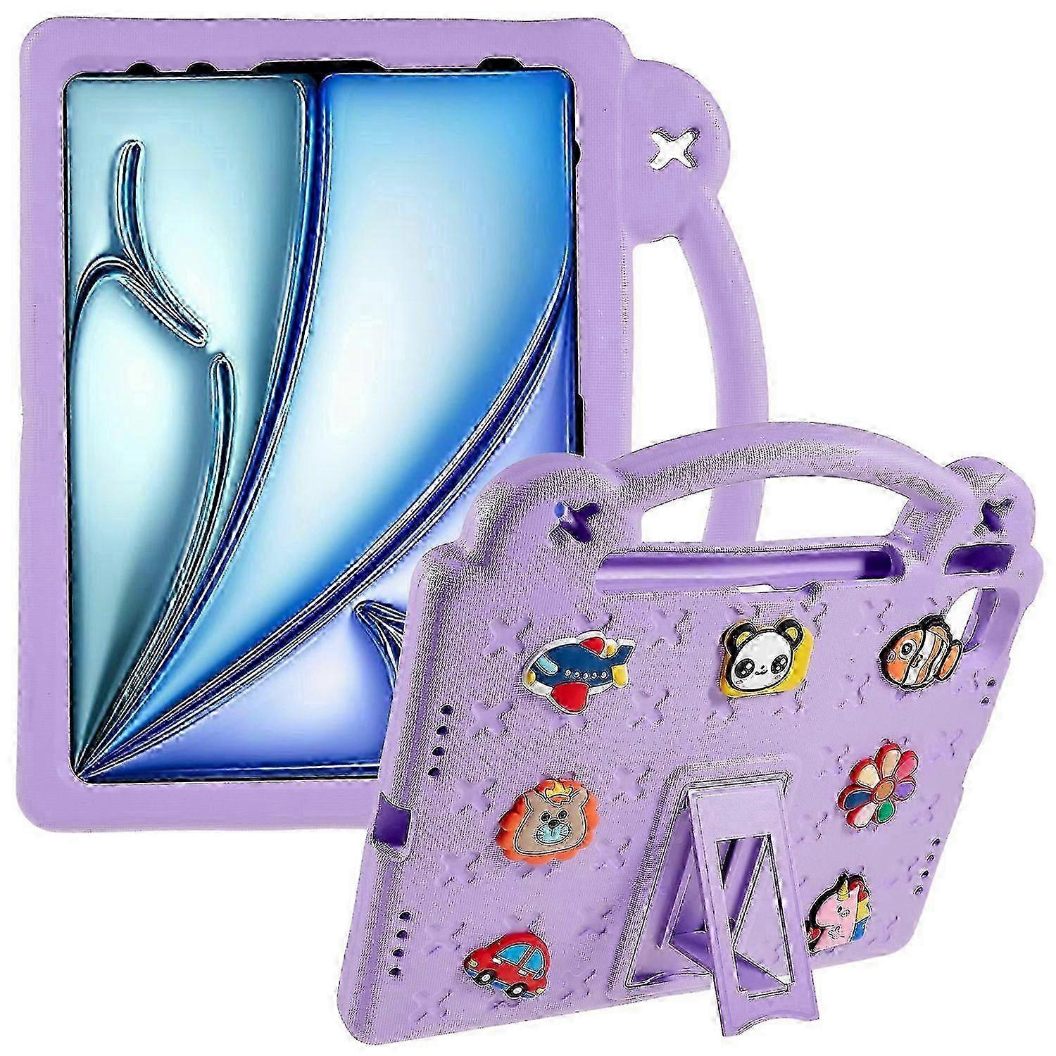 Cartoon Patterns EVA Tablet Case with Kickstand for 11-inch Tablets