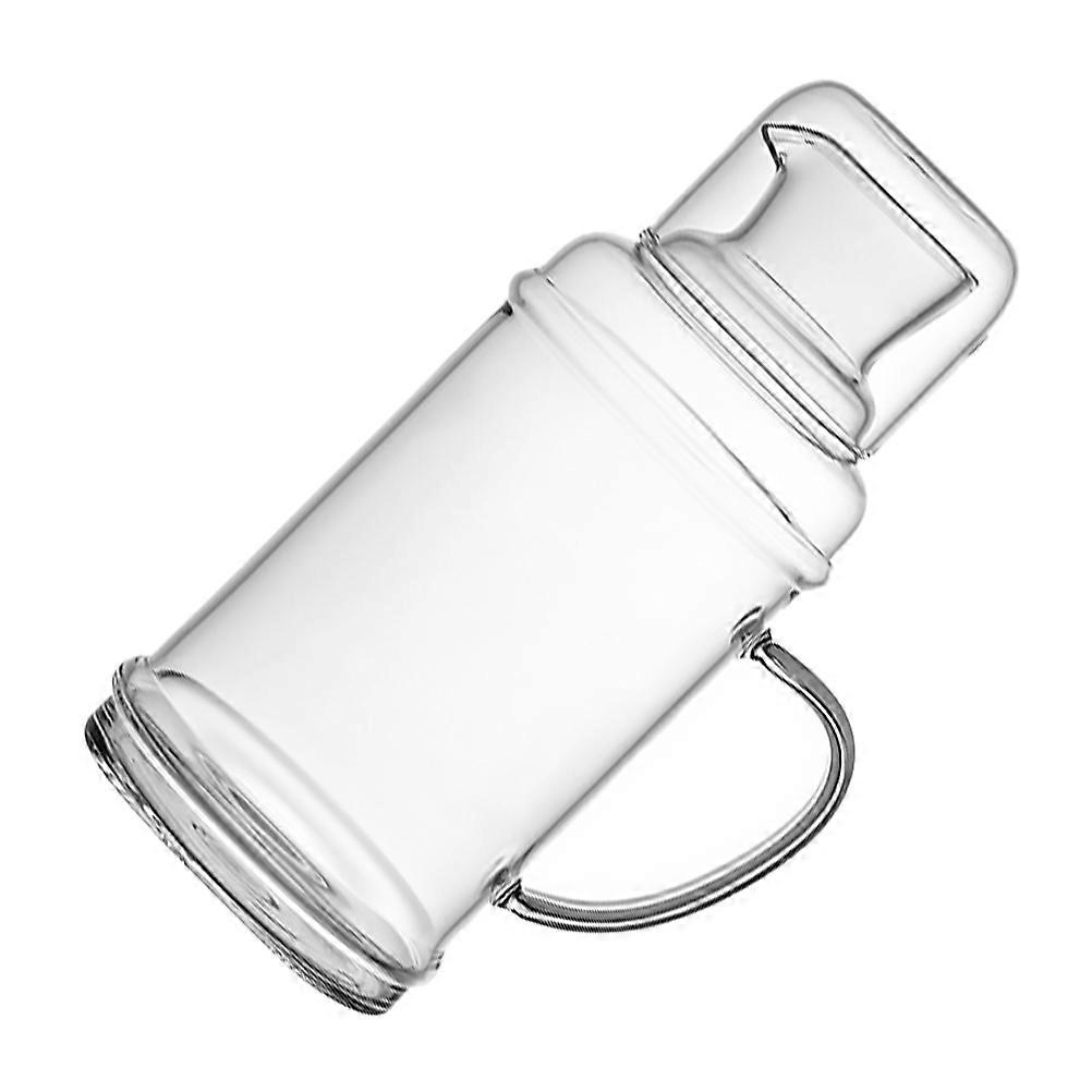 1 Set Transparent Glass Water Kettle Ideal for Family Daily Use and Entertaining Guests in Cold Resistant Style