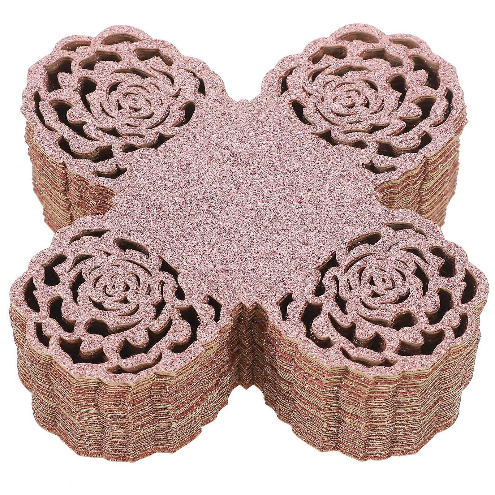 Chocolate Wrapper Paper Truffle Cups for Storage Use 50Pcs Pink Candy Holders