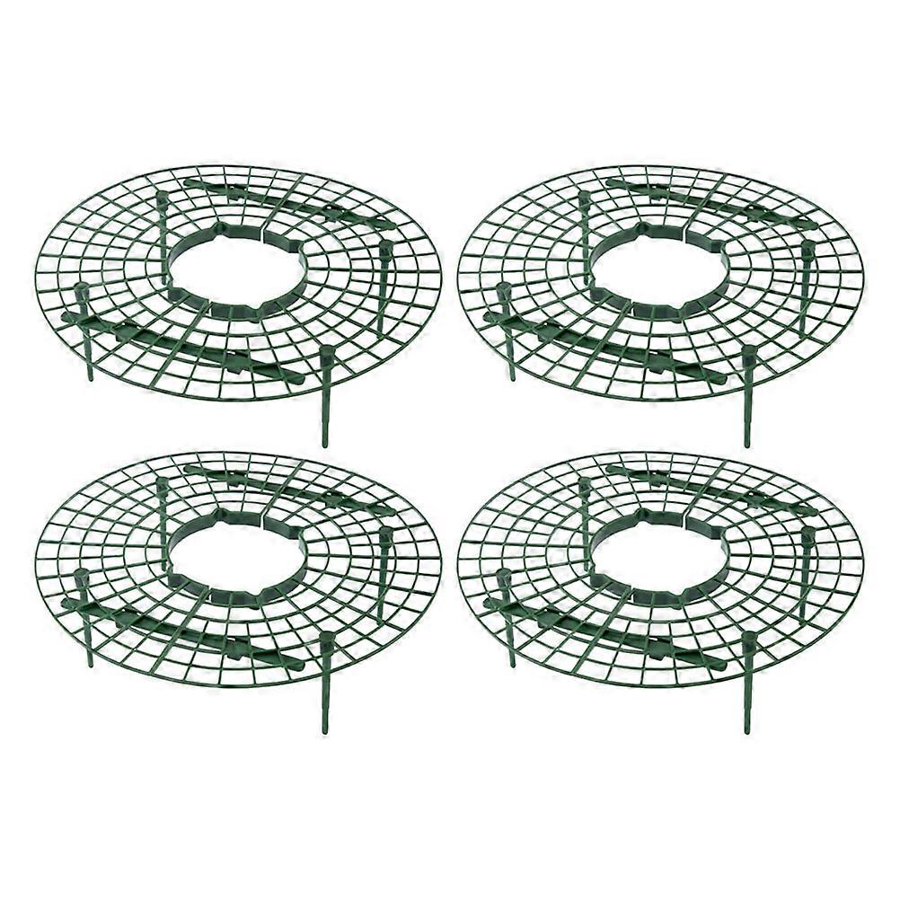 4pcs Strawberry Plant Support Climbing Rack for Gardening – Durable Trellis for Potted Plants, Elevates Berries, Protects Trunk, Ideal for Balcony