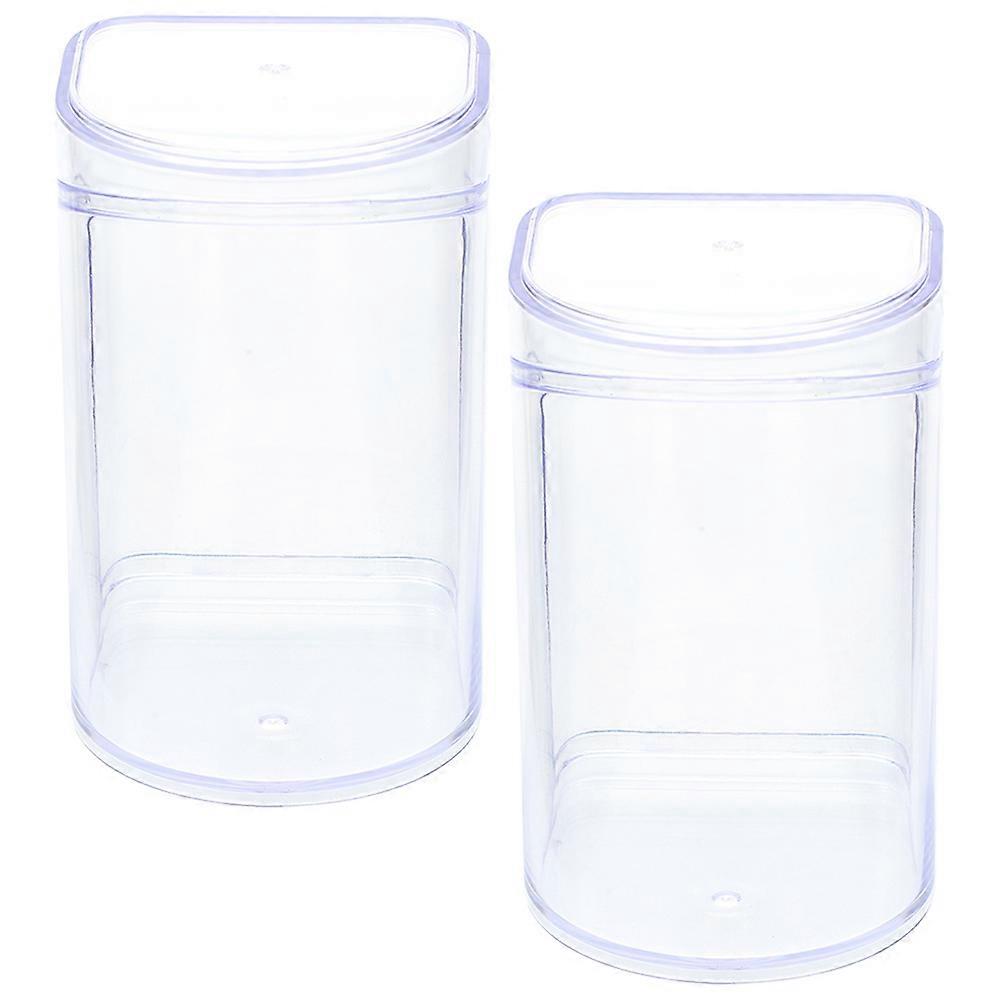 Display Case for Figurines, Dolls & Collectible Models Clear Storage Box to Showcase and Organize Action Figures, Models and Doll Collections