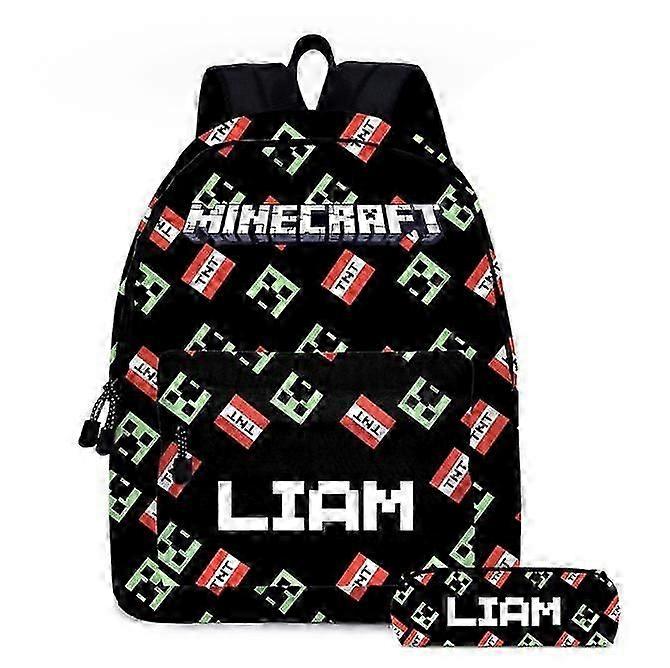 16 بوصة لعبة ماين كرافت 3D طباعة حقائب ظهر للأطفال حقيبة ظهر للبنات الأولاد حقائب مدرسية للأطفال كرتون روضة أطفال حقيبة ظهر