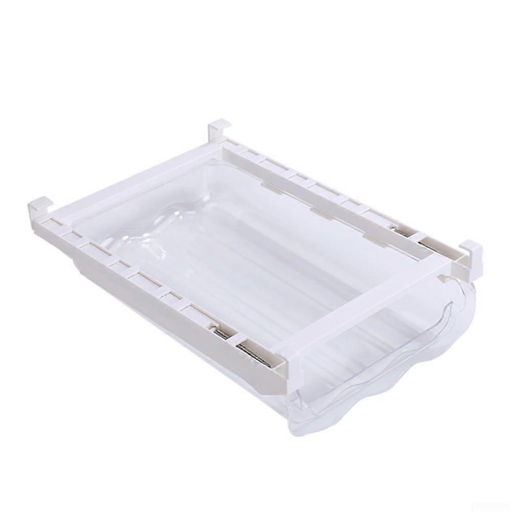 Transparent Egg Holder Drawer with Practical Roll-Out Design, Efficient Refrigerator Storage Solution, Large Size (L)