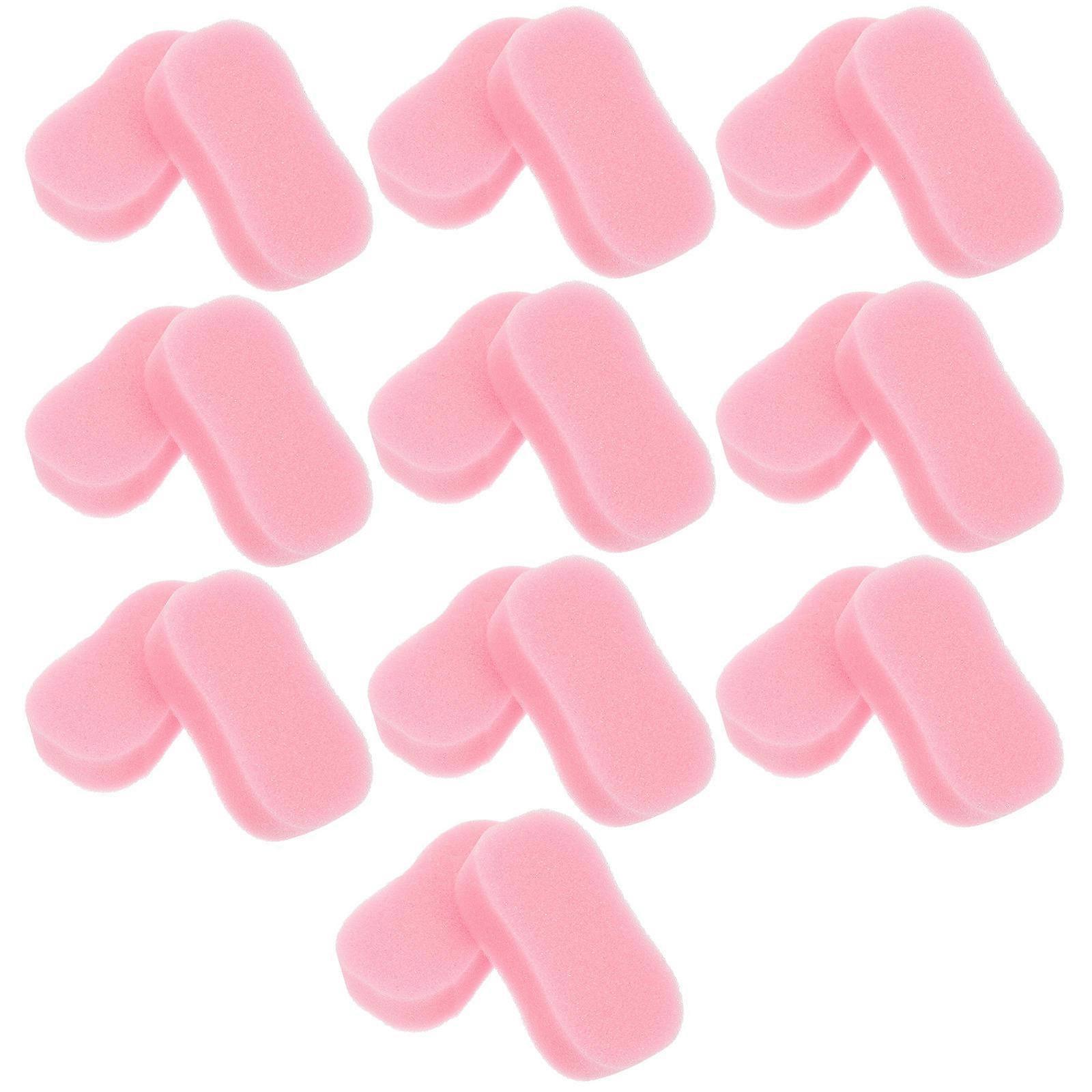 Pink Hair Removal Sponge Brush for Salon Use Small Size Lightweight Design Practical and Durable