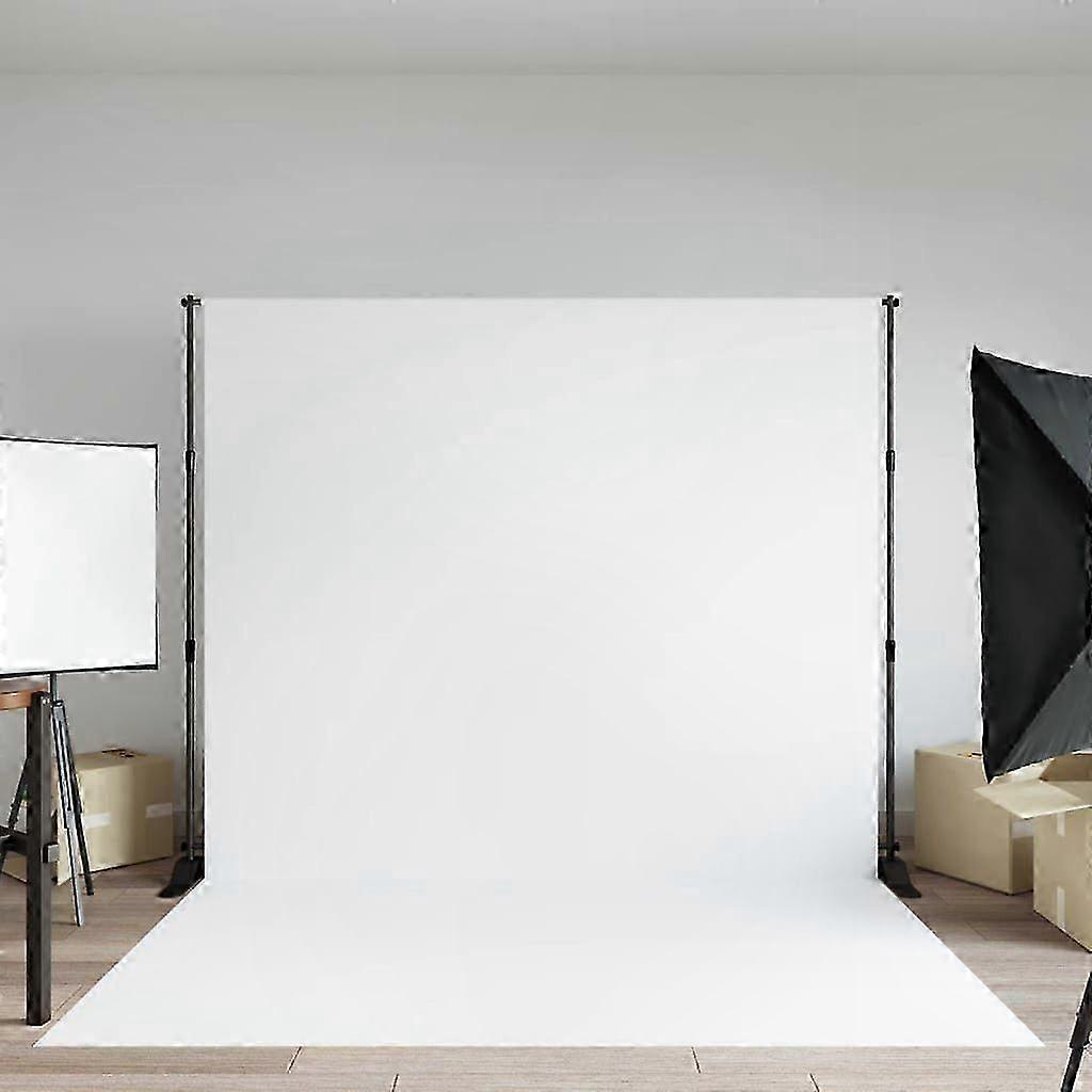 2.55x2m Foldable White Photo Background for Studio Use