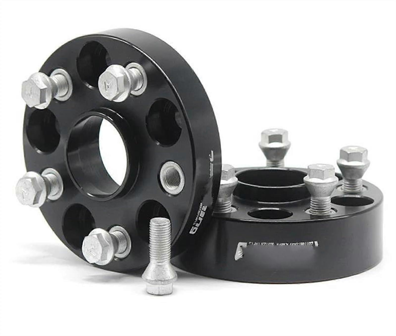 Track widening spacers compatible with A4 A5 A6 A7 S3 S4 S5 Q5 RS4 RS5, 2 pieces, PCD: 4X108, CB:65.1mm (25mm)