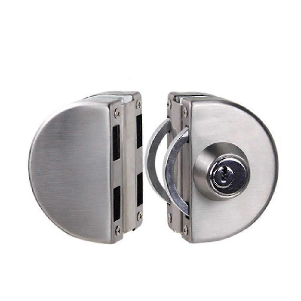 Door Fittings and Locks Glass Door Handle Lock Office Door Lock Company Hardware Accessories Handle Glass Door Lock