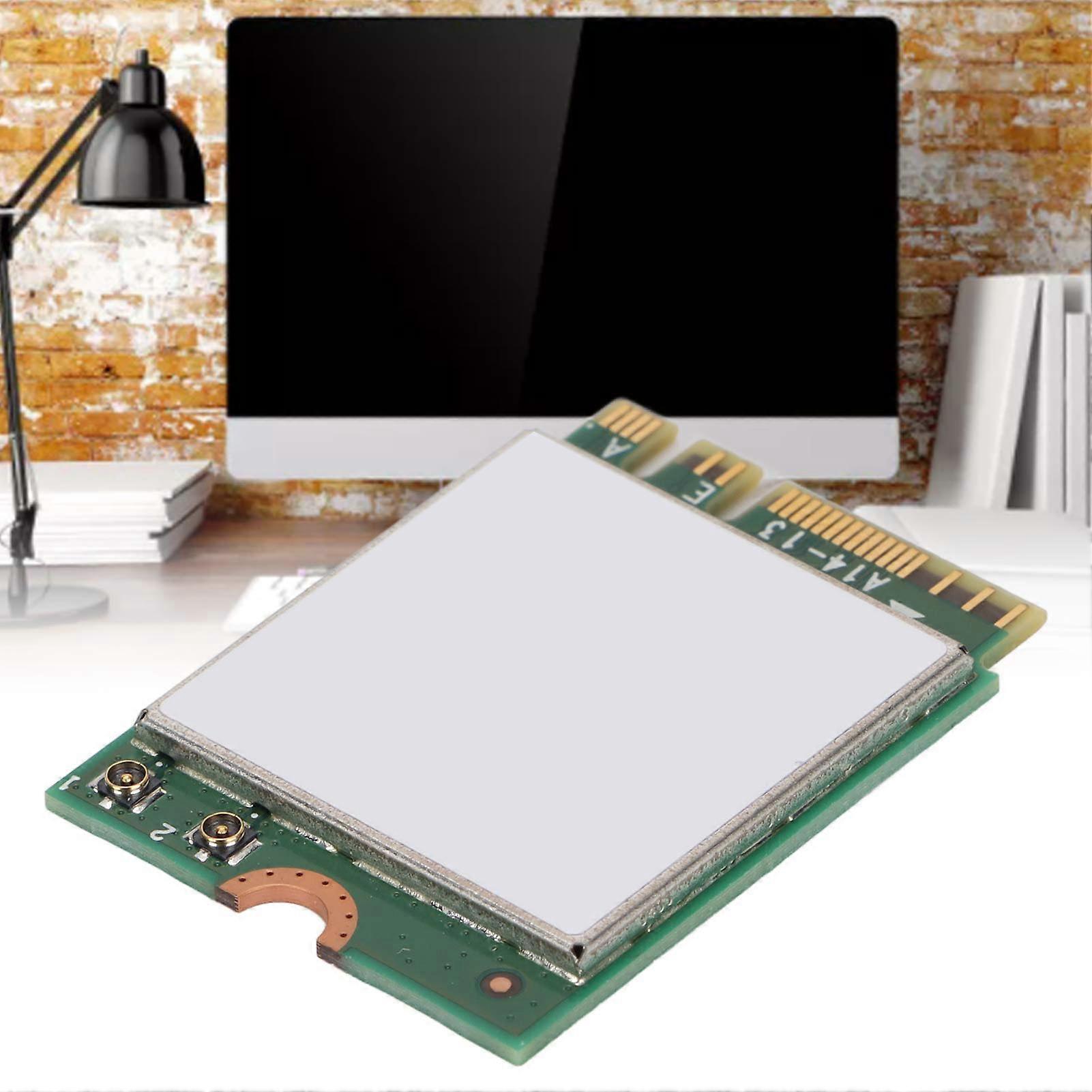 WiFi Card 3 Band 2.4G/5G/6G Gigabit Wireless Computer Network Cards with Screw Gasket for Win10 for Win11 for Linux