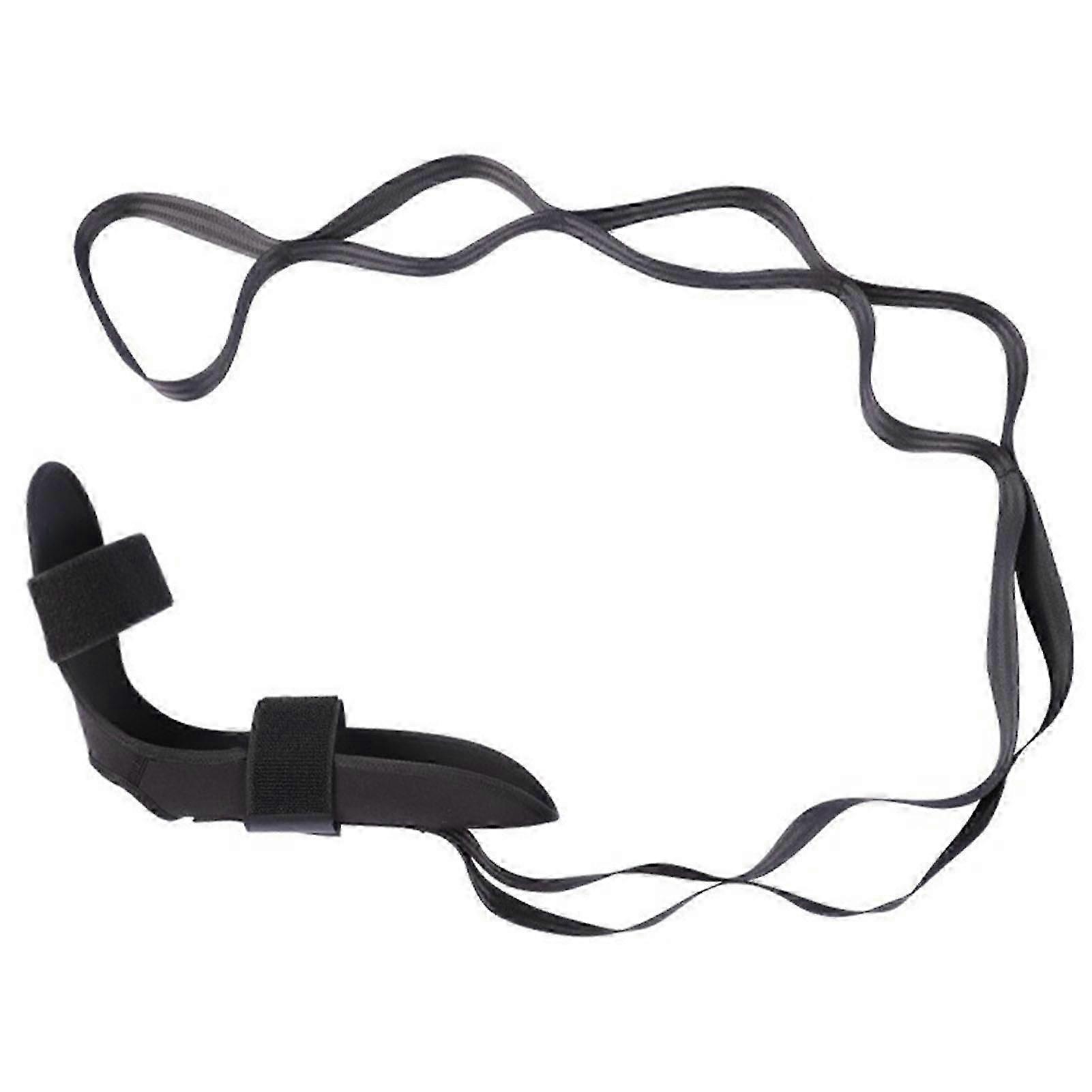 ヨガストレッチストラップレッグストレッチャーフットストレッチベルトエクササイズピラティスと体操のためのループ付き