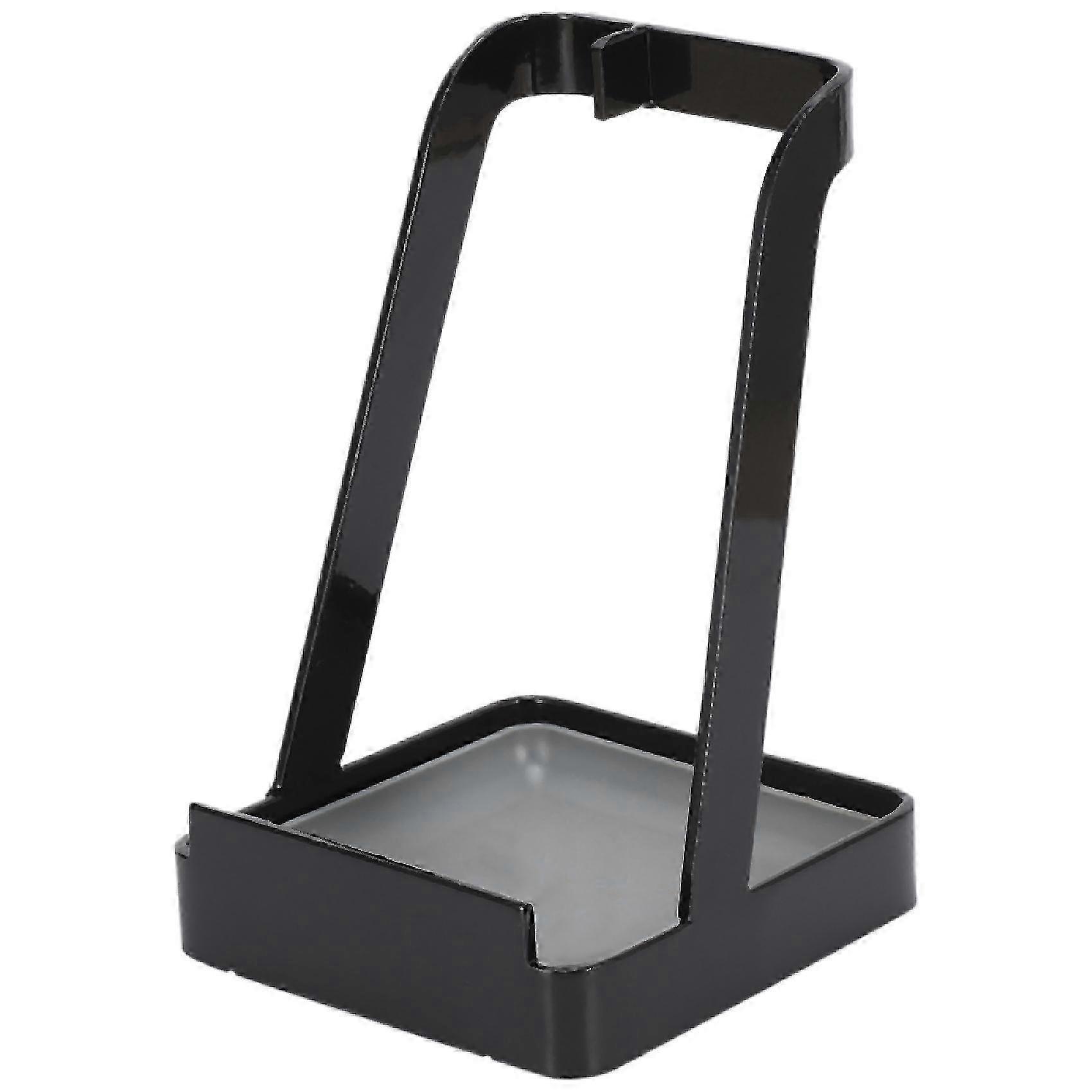 Kitchen Pot Lid Holder, Black, Durable Organizer for Cooking Tools