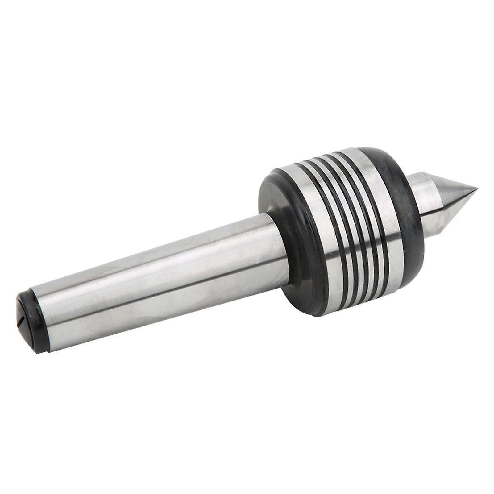 Wood Lathe Accessories, Wen Lathe Accuracy 0.015 Triple Ball Bearing MT4A Live Center Taper Carbon Steel for Small Lathes 60°