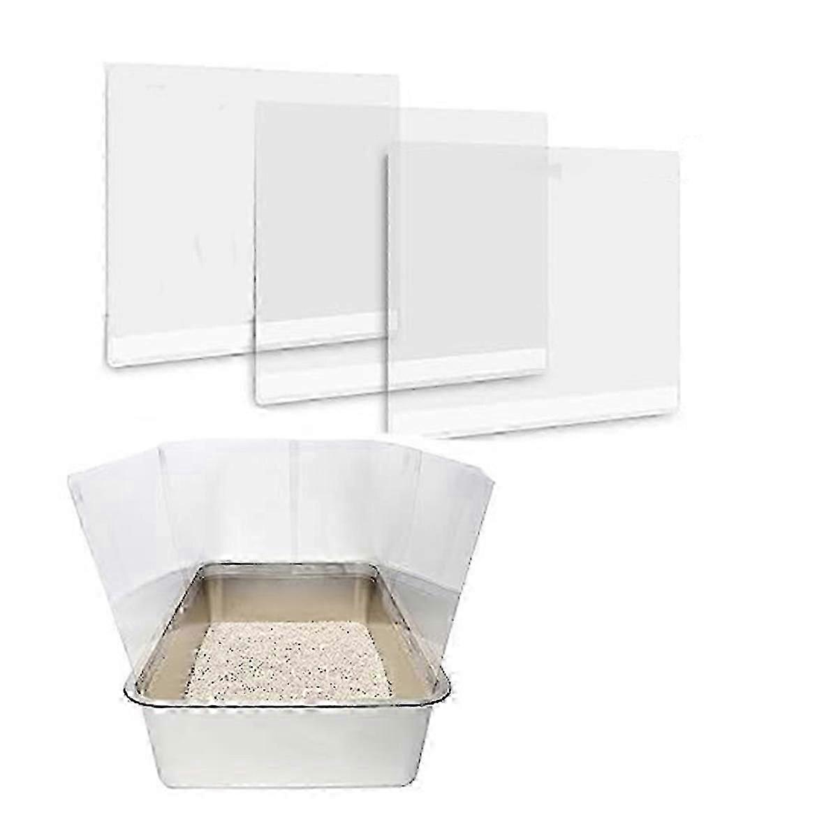 Katzentoilette Pipi Shields, High Sided Litter Box Splash Guard, nahtloses Urinleckage-Gehäuse für Edition 0625