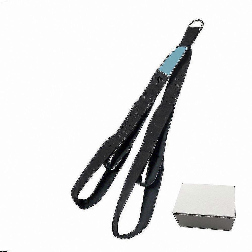 Dual-Length Tricep Pull Down Rope for Cable Machines, 28.7" & 22" Built-In Extension Straps for Arm Workouts