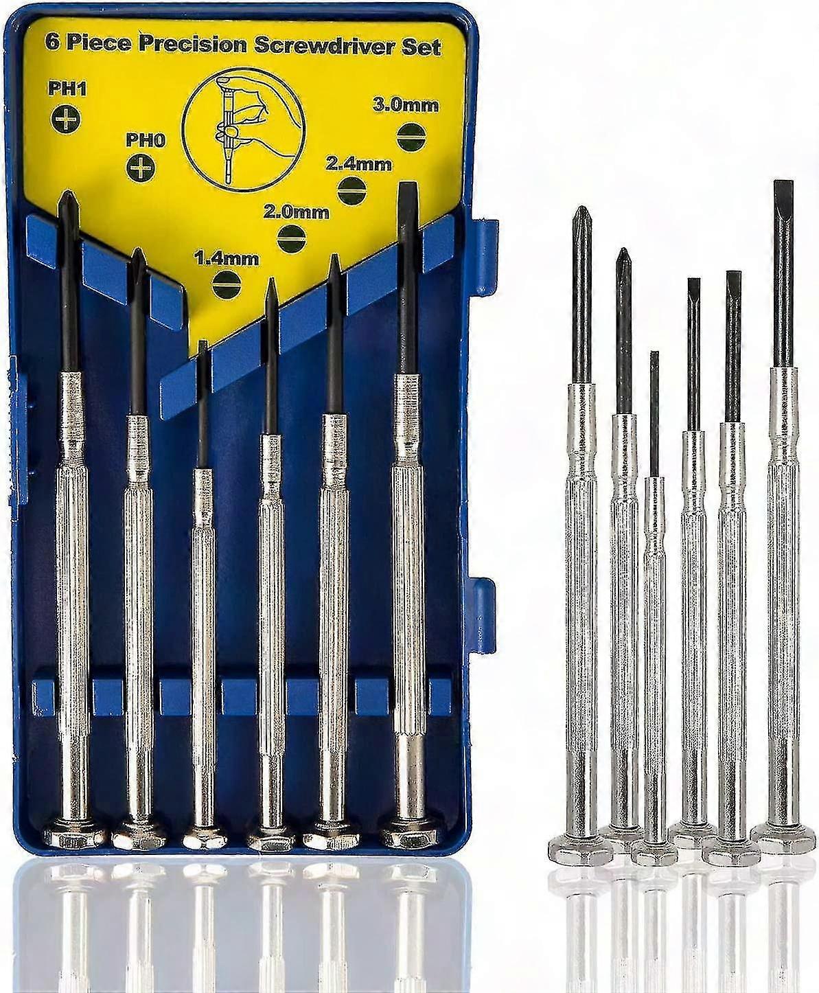 6pcs Mini Screwdriver Set for Glasses Repair Precision Tools