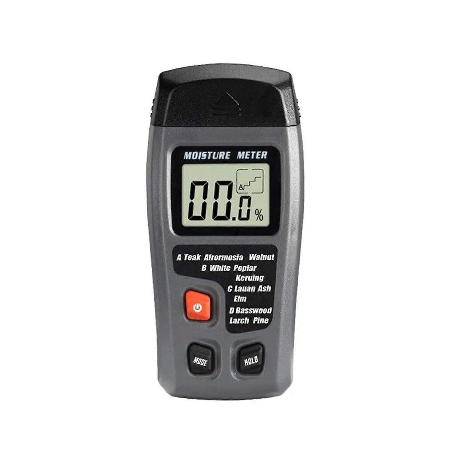 Hygrometer Accurate Large LCD Display Wood Moisture Tester Digital Wall Moisture Detector Wood Wood Moisture Meter Instant Reading Ref: 3112