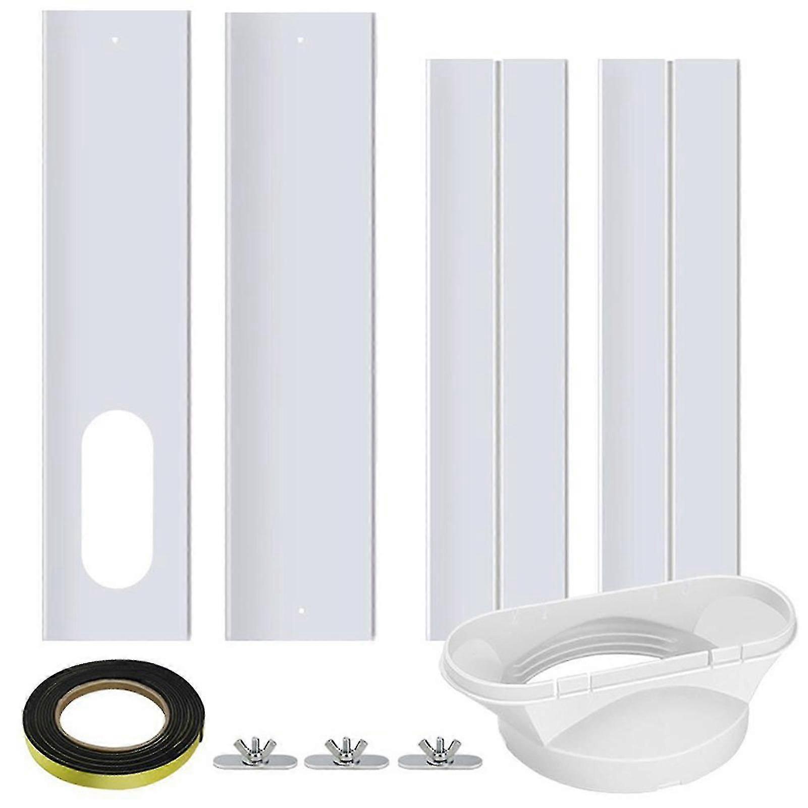 Sliding Door Air Conditioner Kit Portable Air Conditioner Window Vent Kit Adjustable Window Slide Kit Plate