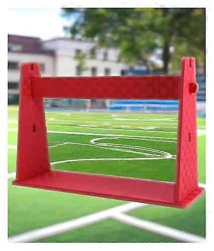 Adjustable Foam Training Hurdles for Speed and Agility Practice, Detachable Design for Easy Setup and Storage 5 pcs Red