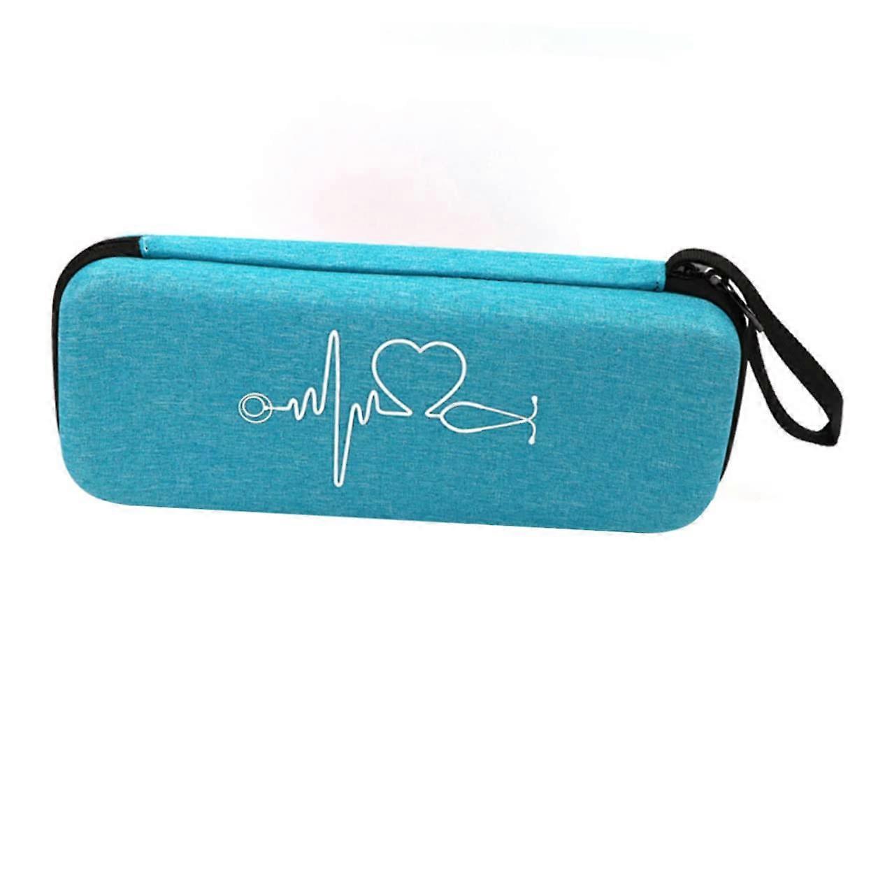 Portable Stethoscope Case Compatible with Litsh Shockproof Storage Box and Net Pouch for Multifunctional Use