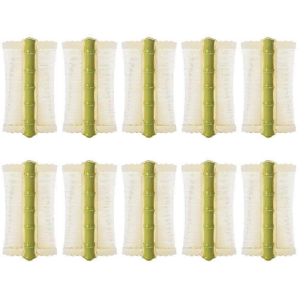 Lice Combs 10pcs Double-Sided Detachable Fine Tooth Combs for Head Lice and Flea Removal, Green Color for Kids and Adults