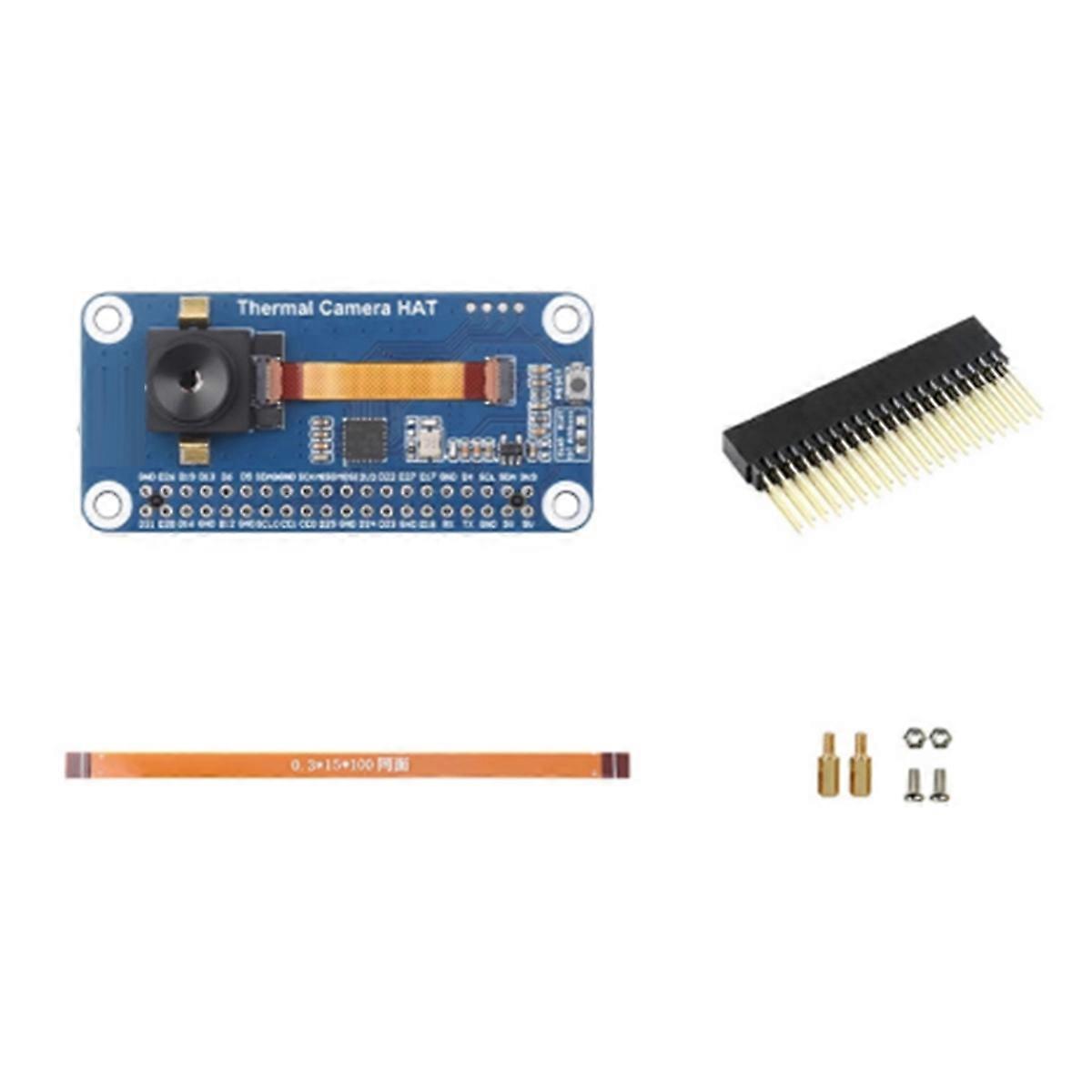 Long-Wave IR Thermal Imaging Camera Module, for IR Camera, 80x62 Pixels, Options for FOV and Connec