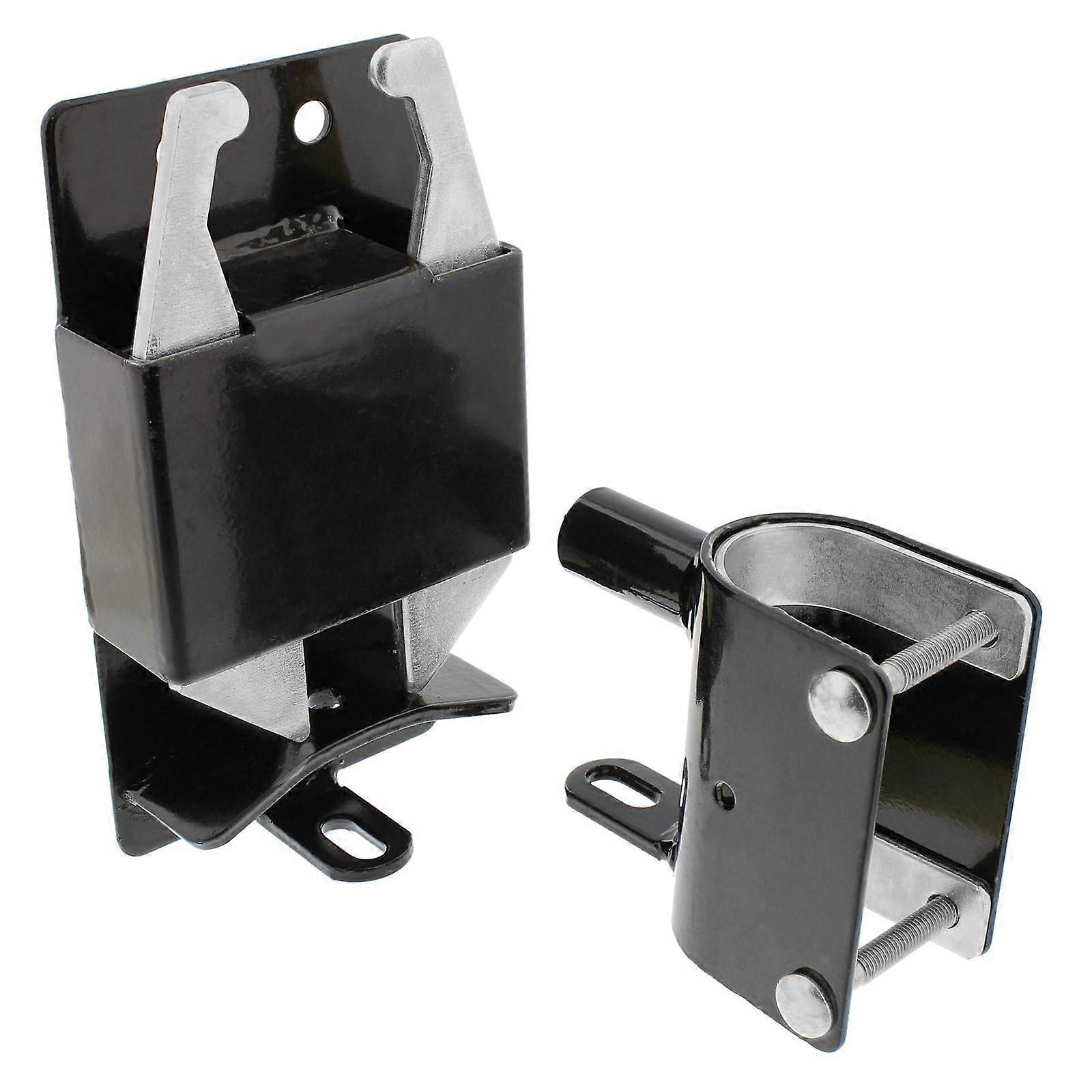 Weatherproofed Double Opening Barn Latches Heavy Type Metal Locking Bolts Secure for Livestock Gate Multicolor