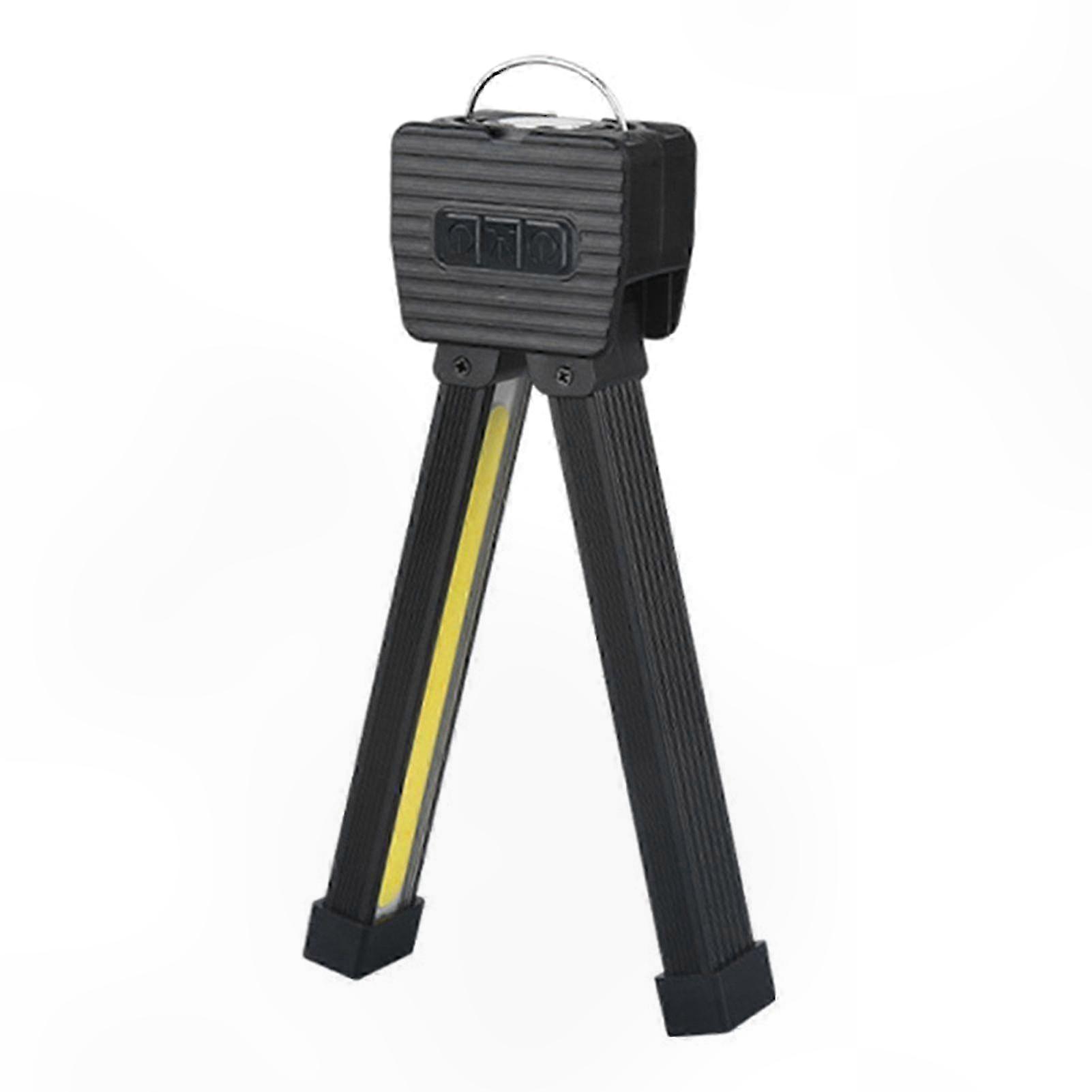 Upgraded LED Work Light with 7-Level Dimming, Magnetic Base, Hanging Hook, USB-C Rechargeable for Gym, Camping, and More
