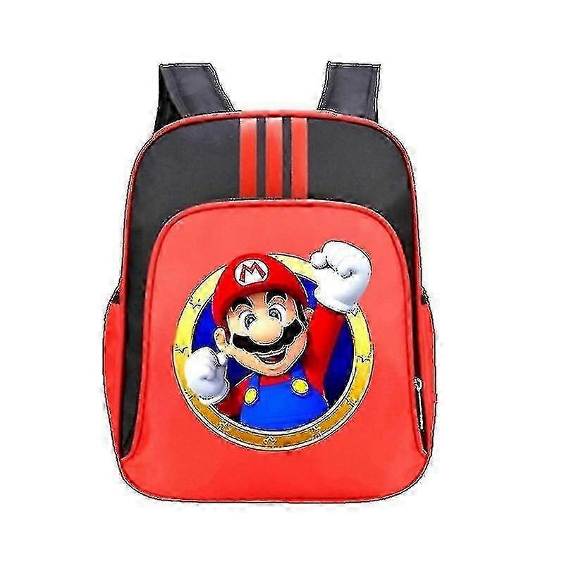 Super Mario Children's School Backpack - Featuring Beloved Game Characters for Daily Use