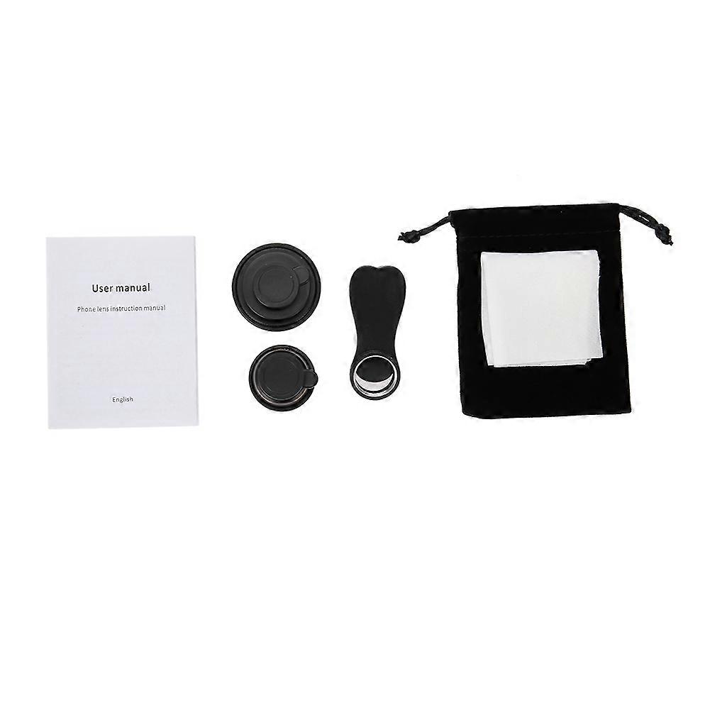 3IN1 Detachable Optical Camera Lens Kits Fish Eye/ Wide Angle/ Macro Lens for Mobile Phone