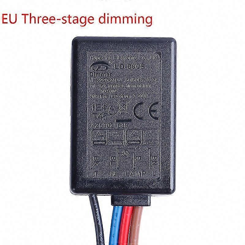 Ld-600s 3-Way Finger Touch Dimmer On/Off Switch for US/EU Use