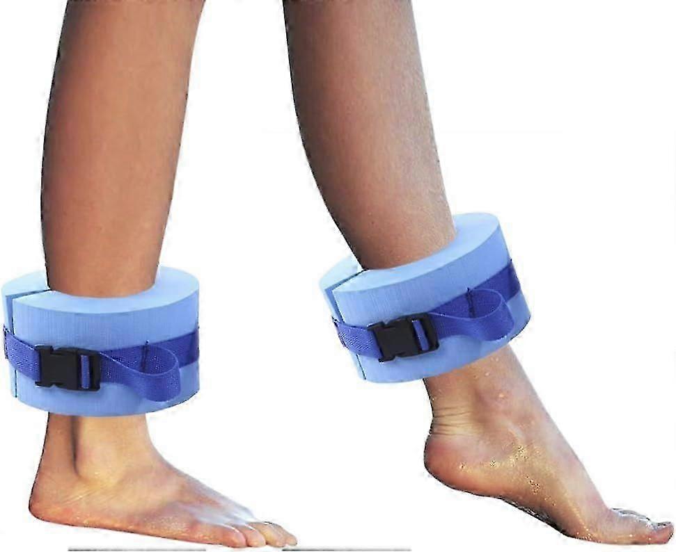 2025 Latest Model Swimming Ankle Bands, Set of 2 Foam Swim Aquatic Cuffs, Water