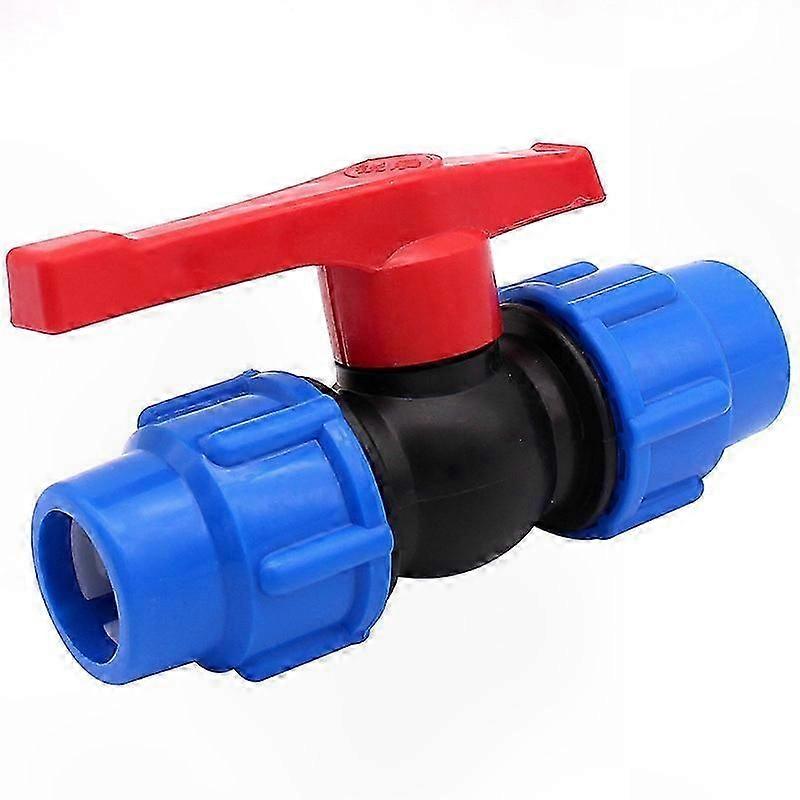32mm High-Density Polyethylene Alkaline Water Pipe Shut-Off Valve