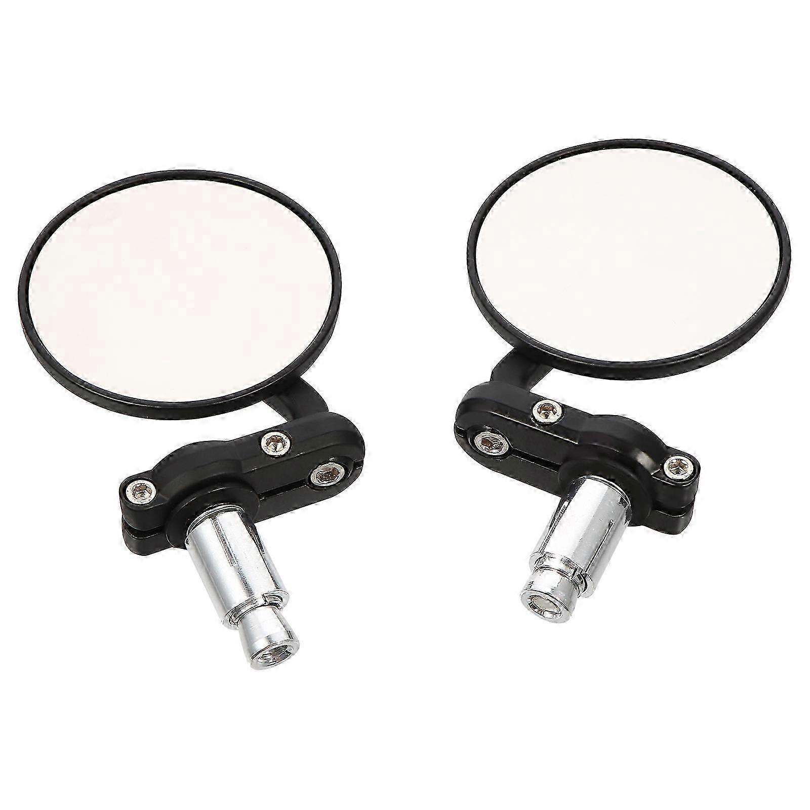 Handlebar Rearview Mirrors for Motorcycles Ensuring Obstacle Detection