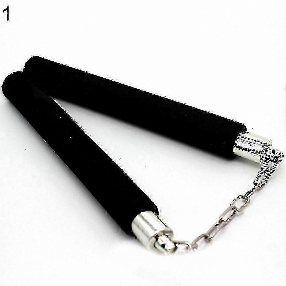Martial Arts Training Nunchaku with Durable Metal Chain and Sponge Padding