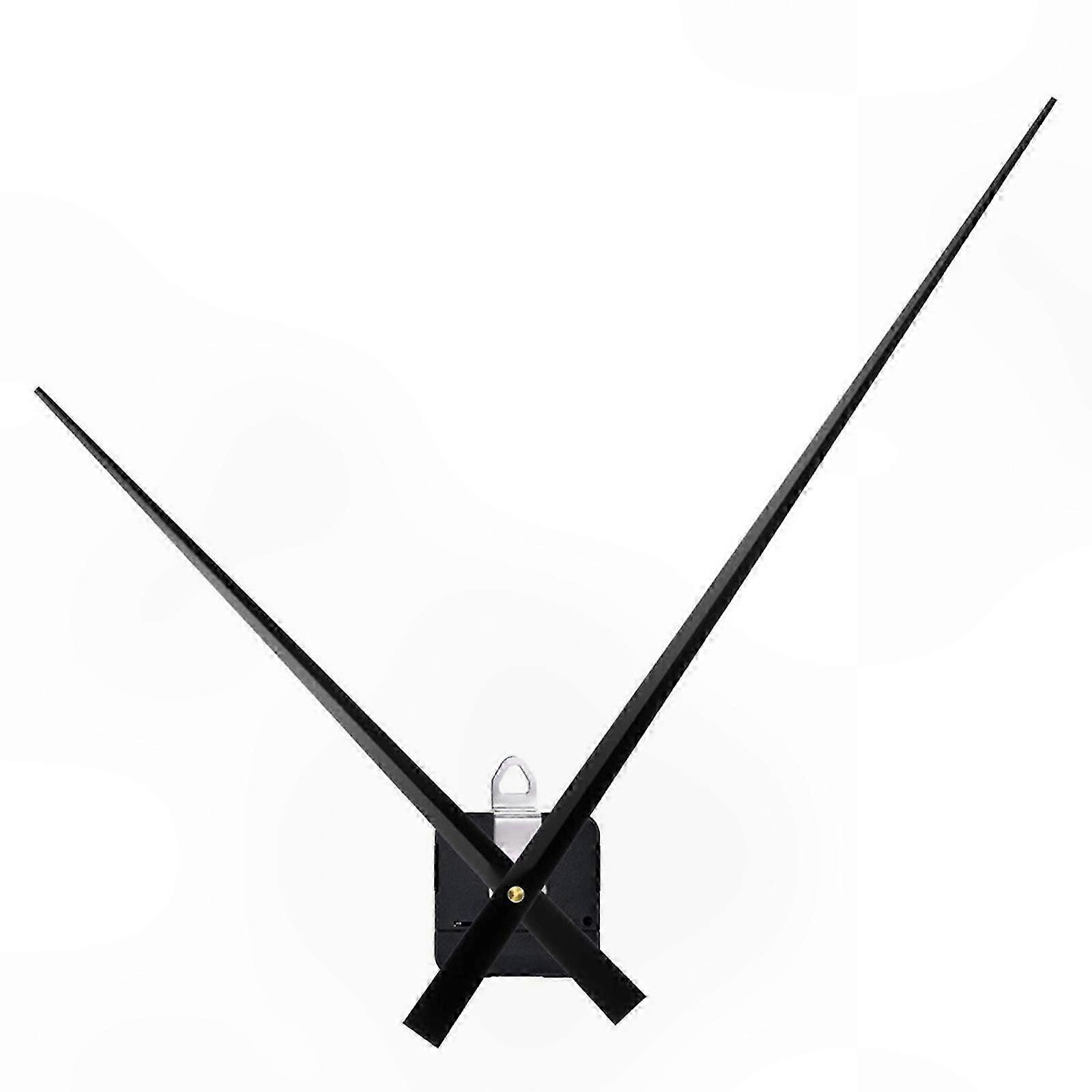 Silver 450mm High Torque Clock Movement Mechanism for Large Wall Clocks with Long Hands